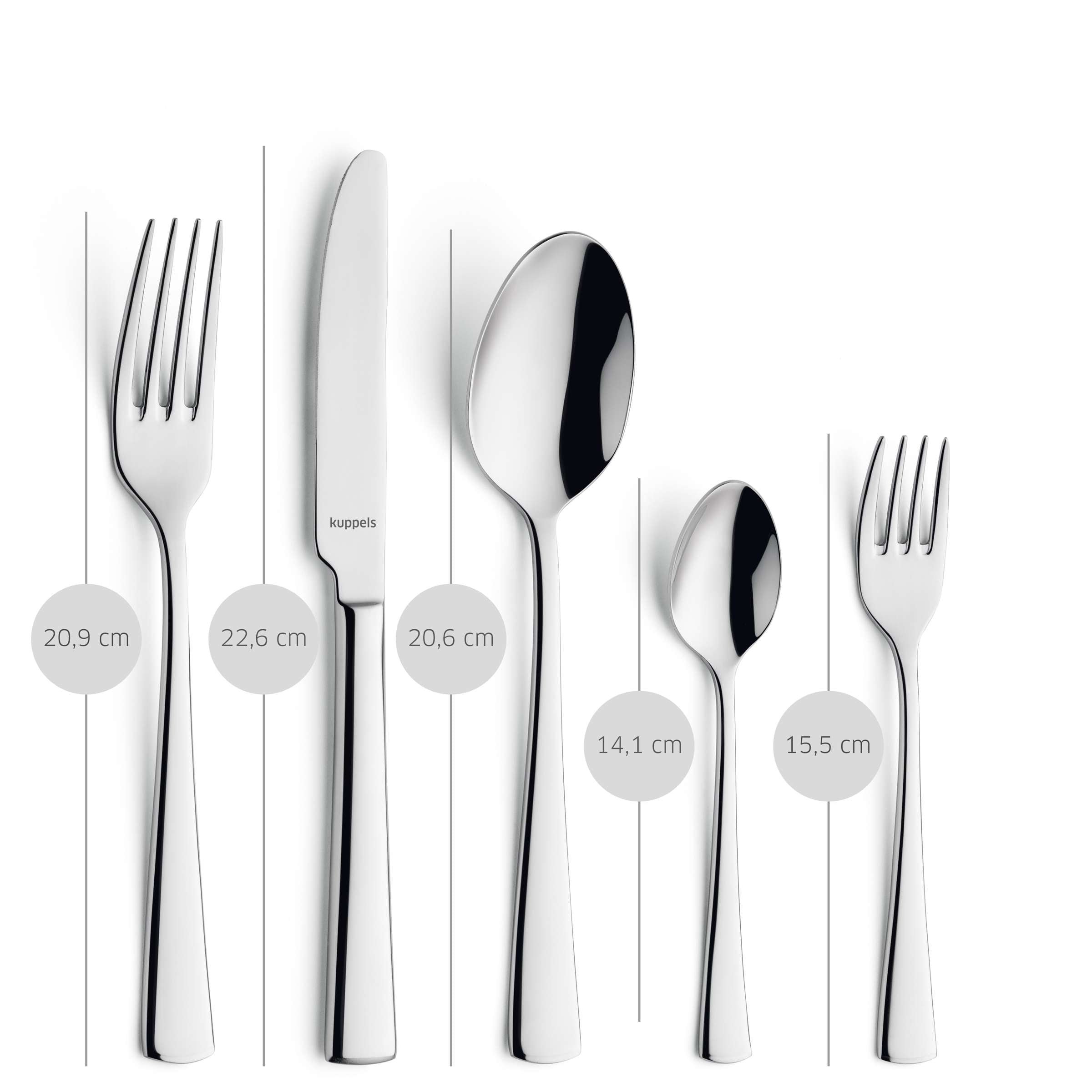 FLAIR Besteckset 45-teilig