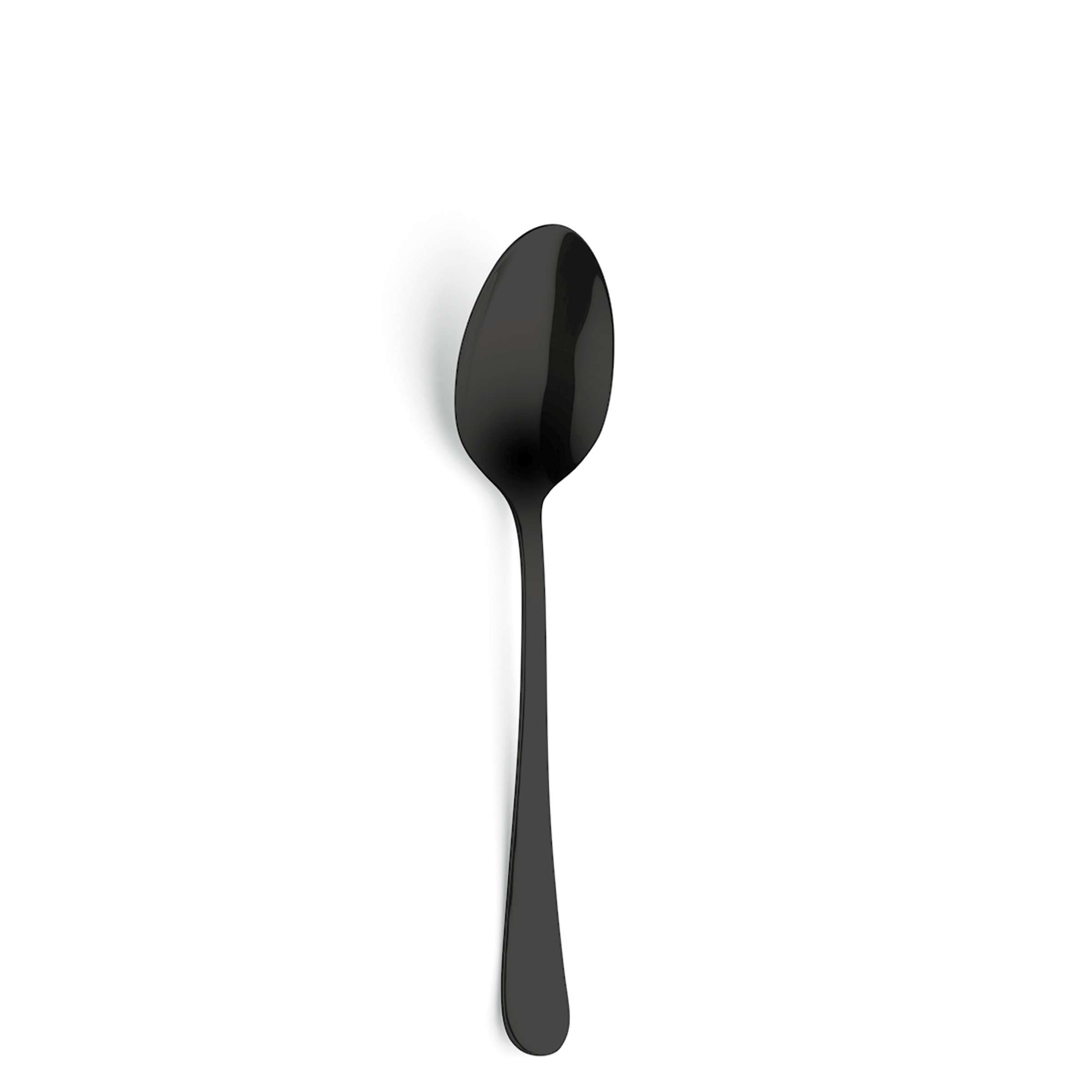 Schwarzes 30-teiliges Besteckset von Kuppels Home, inklusive Messer, Gabeln und Löffel, aus PVD-beschichtetem Edelstahl