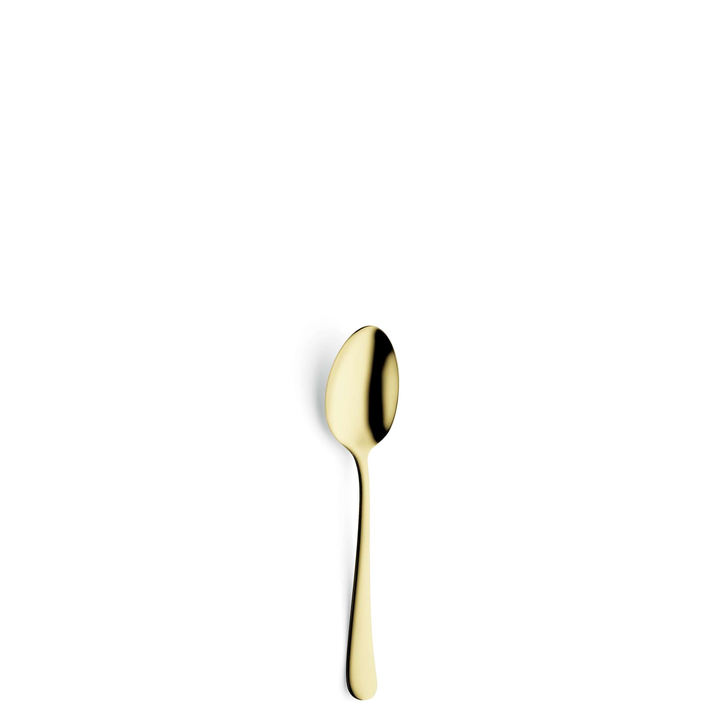Elegantes 30-teiliges DELIA Besteckset von Kuppels Home mit PVD-Champagner-Finish, Edelstahlbesteck für den Alltag