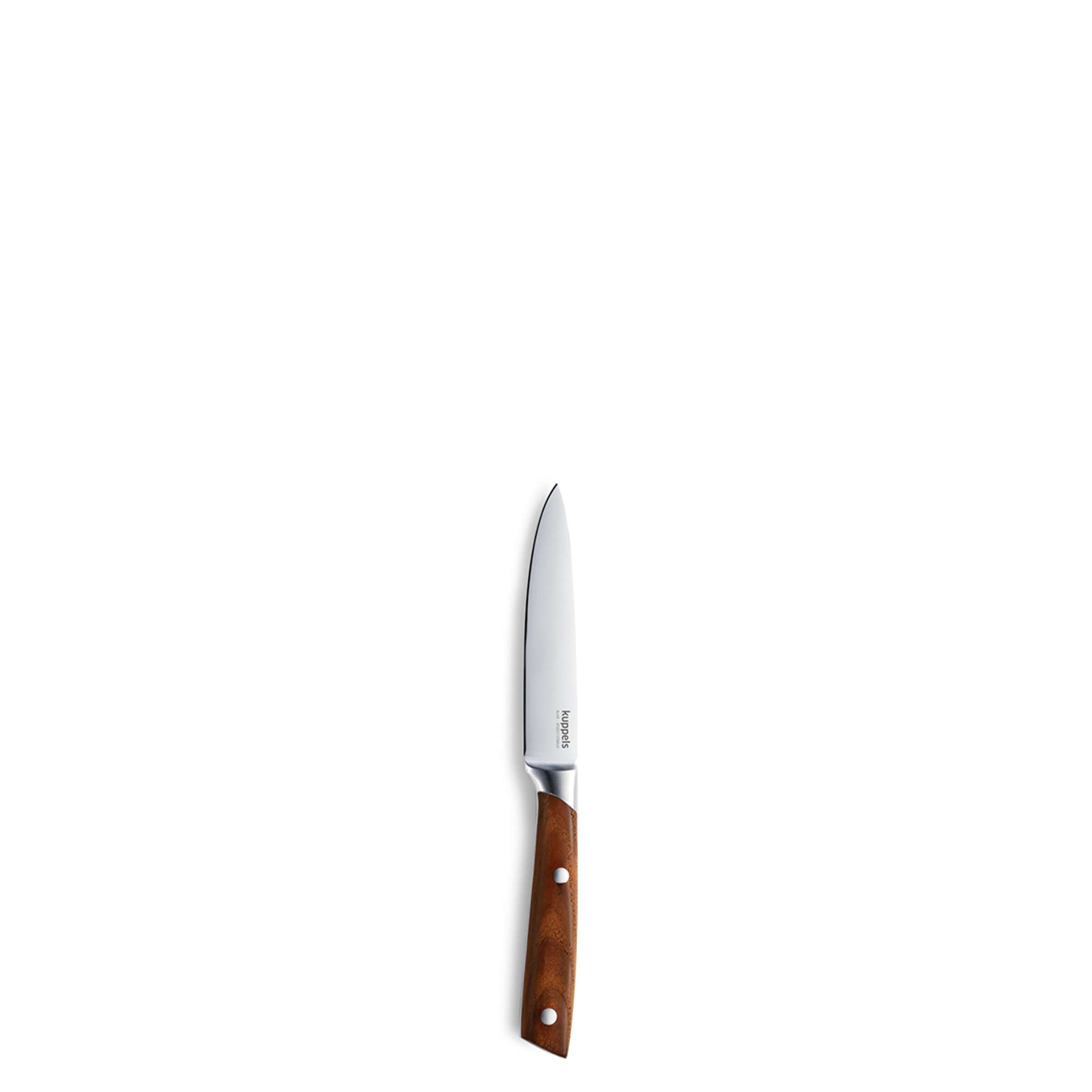 Küchenmesser AVID von Kuppels, scharfes Spickmesser mit ergonomischem Griff auf weißem Hintergrund.