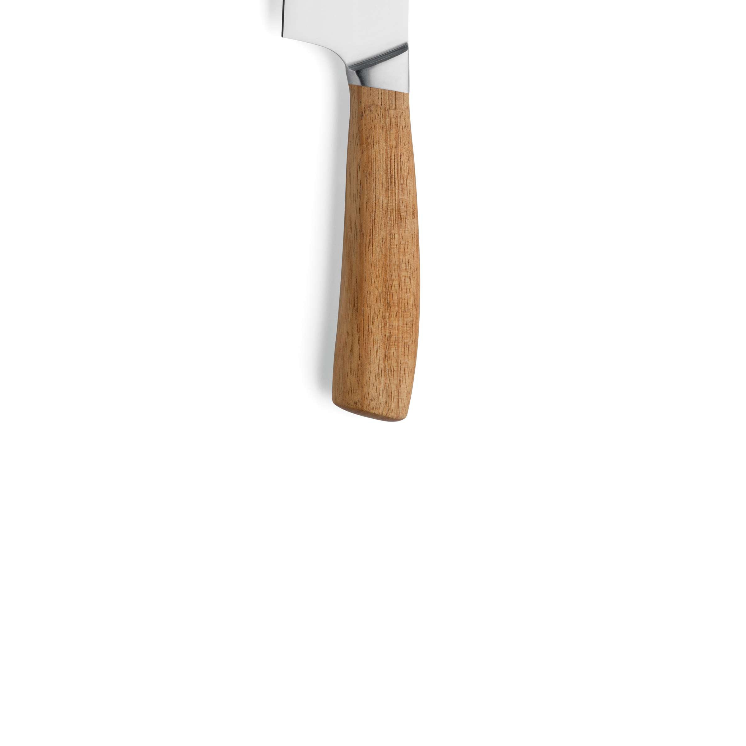Kuppels WOOD Kochmesser, Küchenmesser mit Holzgriff, scharf und robust für präzises Schneiden in der Küche