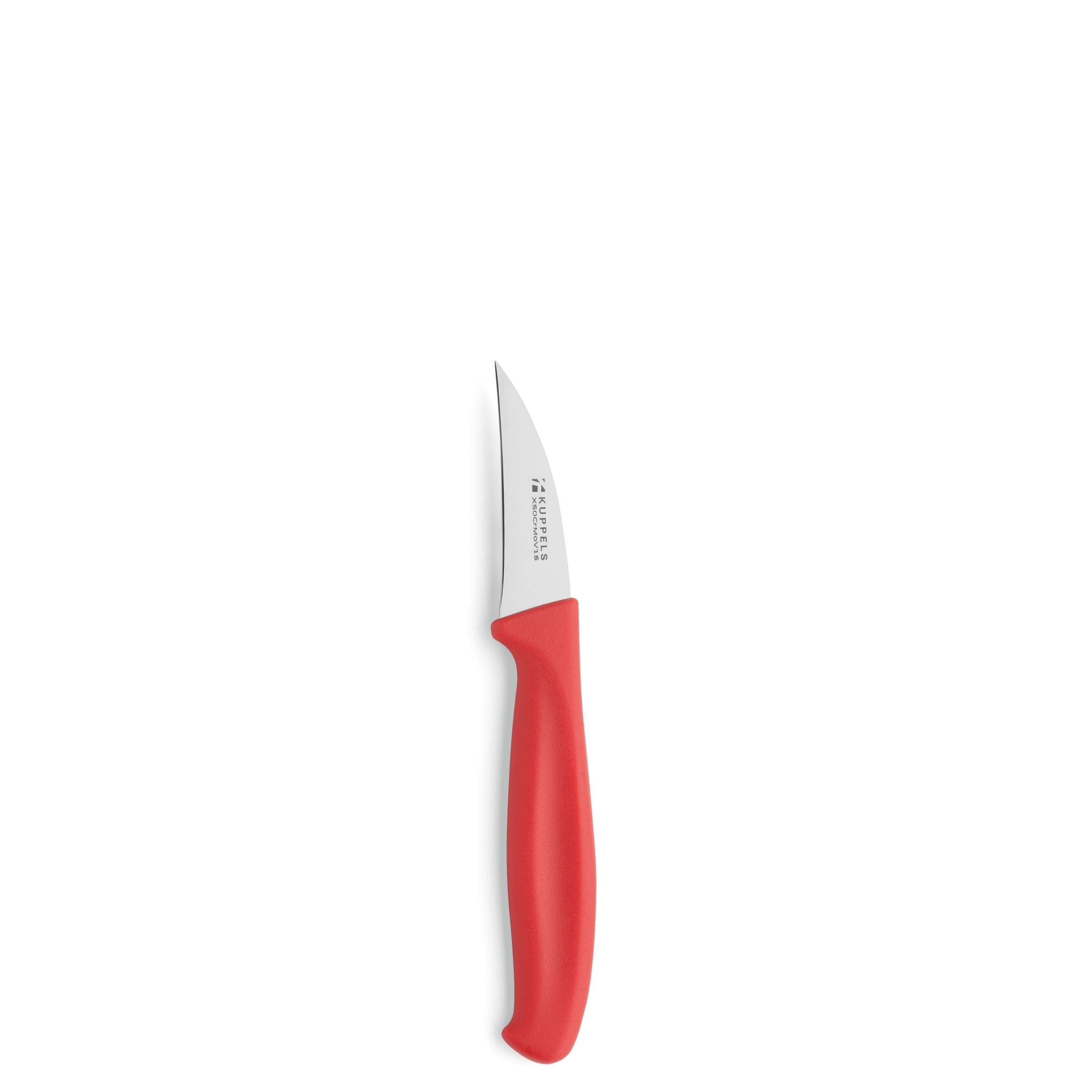 Küchenmesser-Set von Kuppels, 9-teilig, scharfe und langlebige Schälmesser, ideal für präzises Schneiden in der Küche.