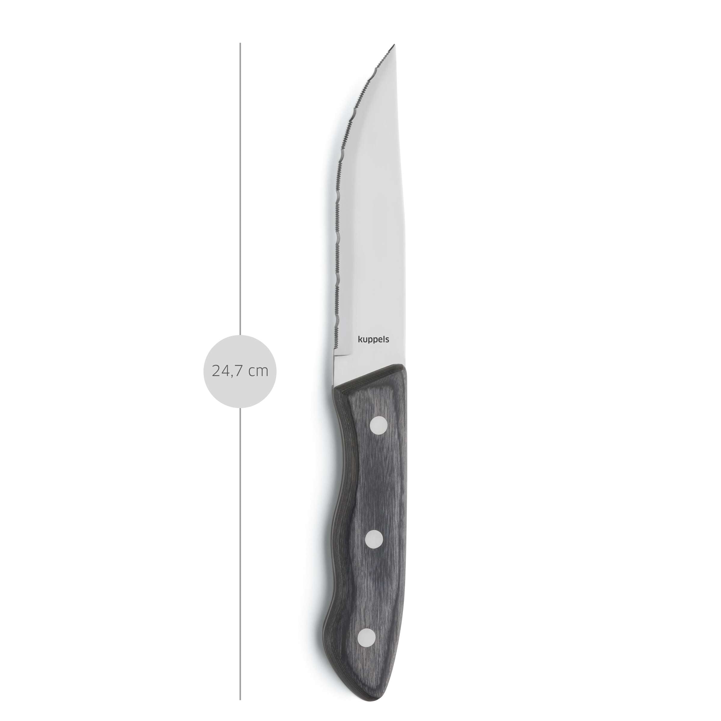 SELECTION Steakmesser Set 3-teilig schwarz