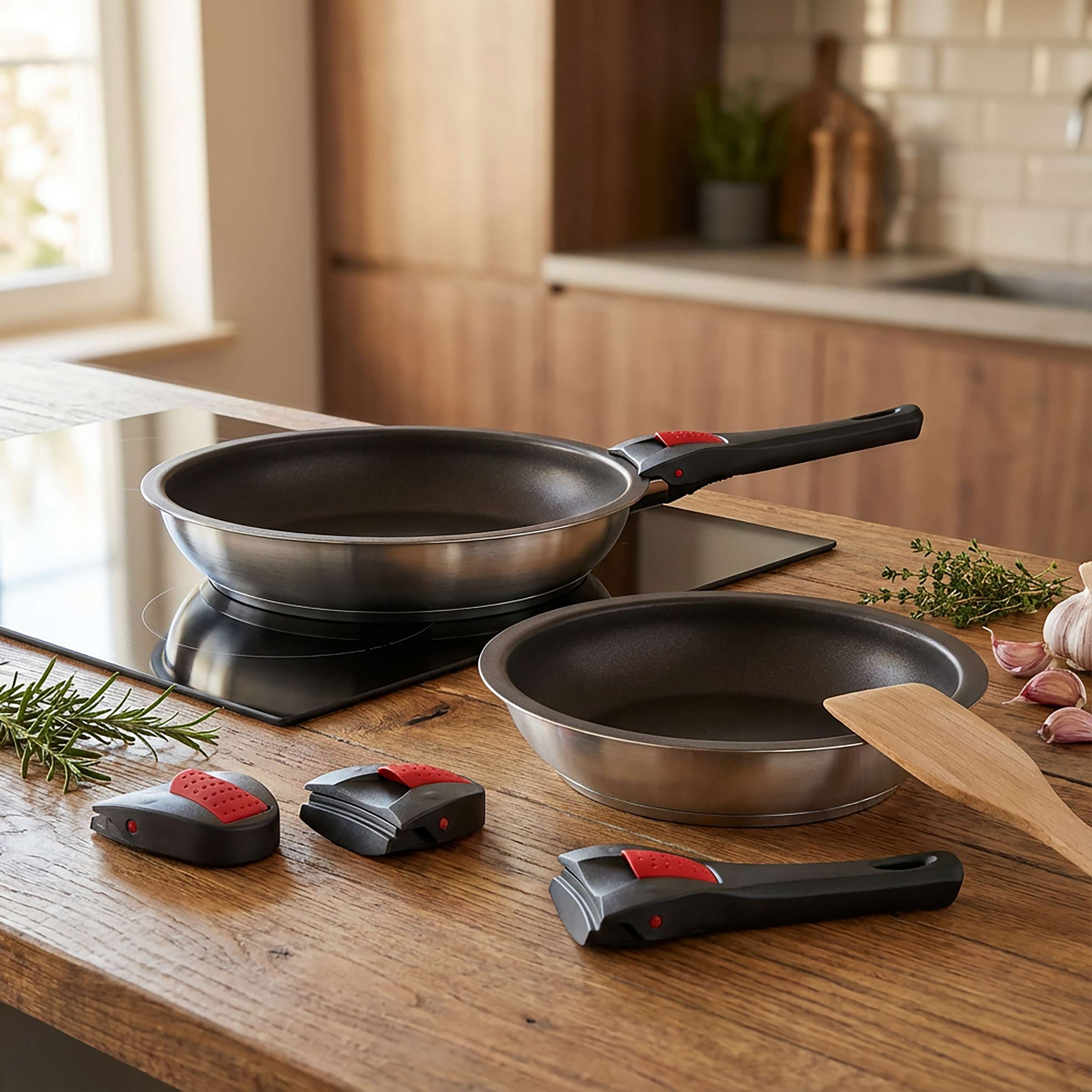 QUICK CLACK PRO Set de casseroles 7 pièces