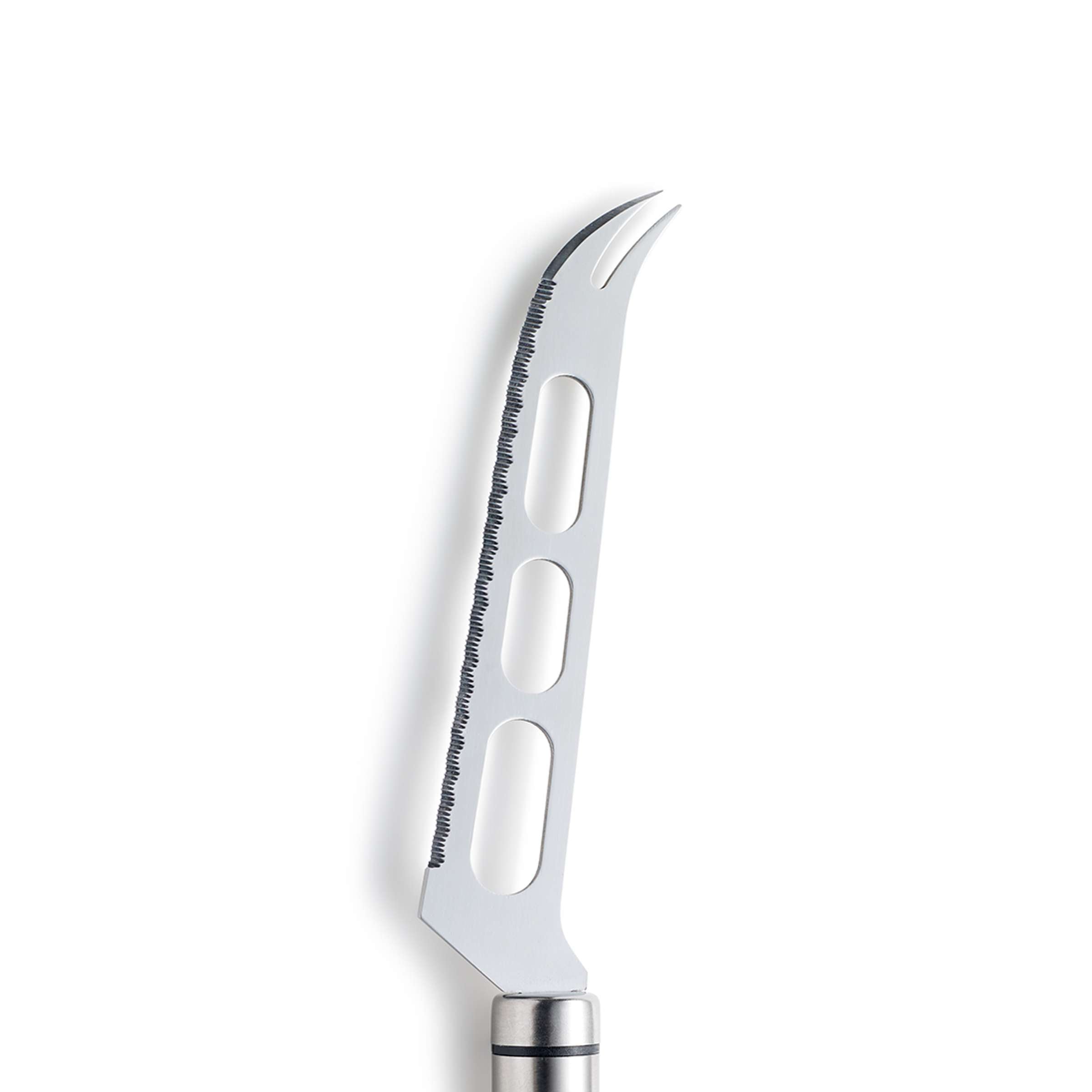Kuppels Käsemesser aus der Küchenmesser-Serie, mit scharfer Klinge zum Schneiden von Käse, auf weißem Hintergrund.