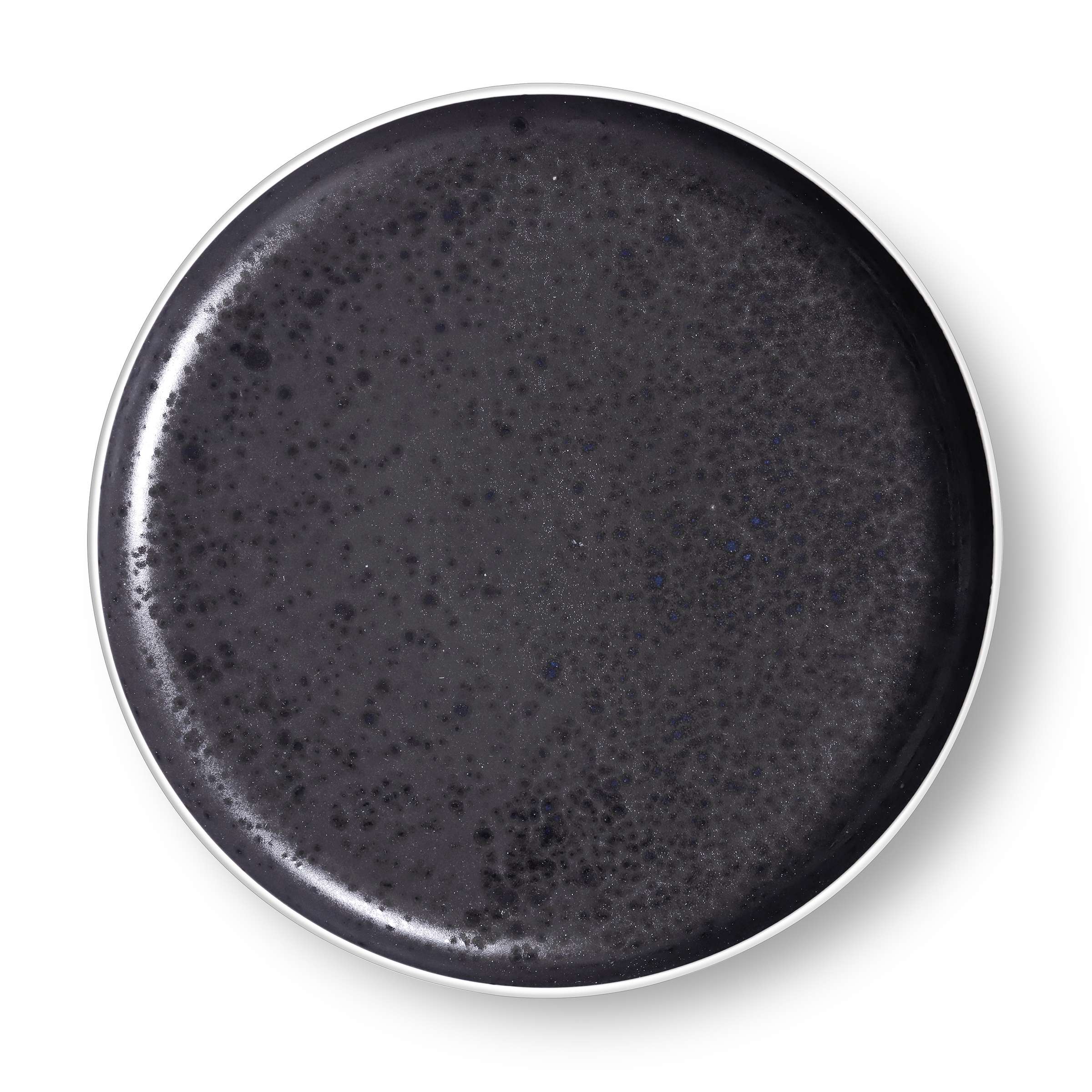 ASTER GRANITE Dinner Plate black,white