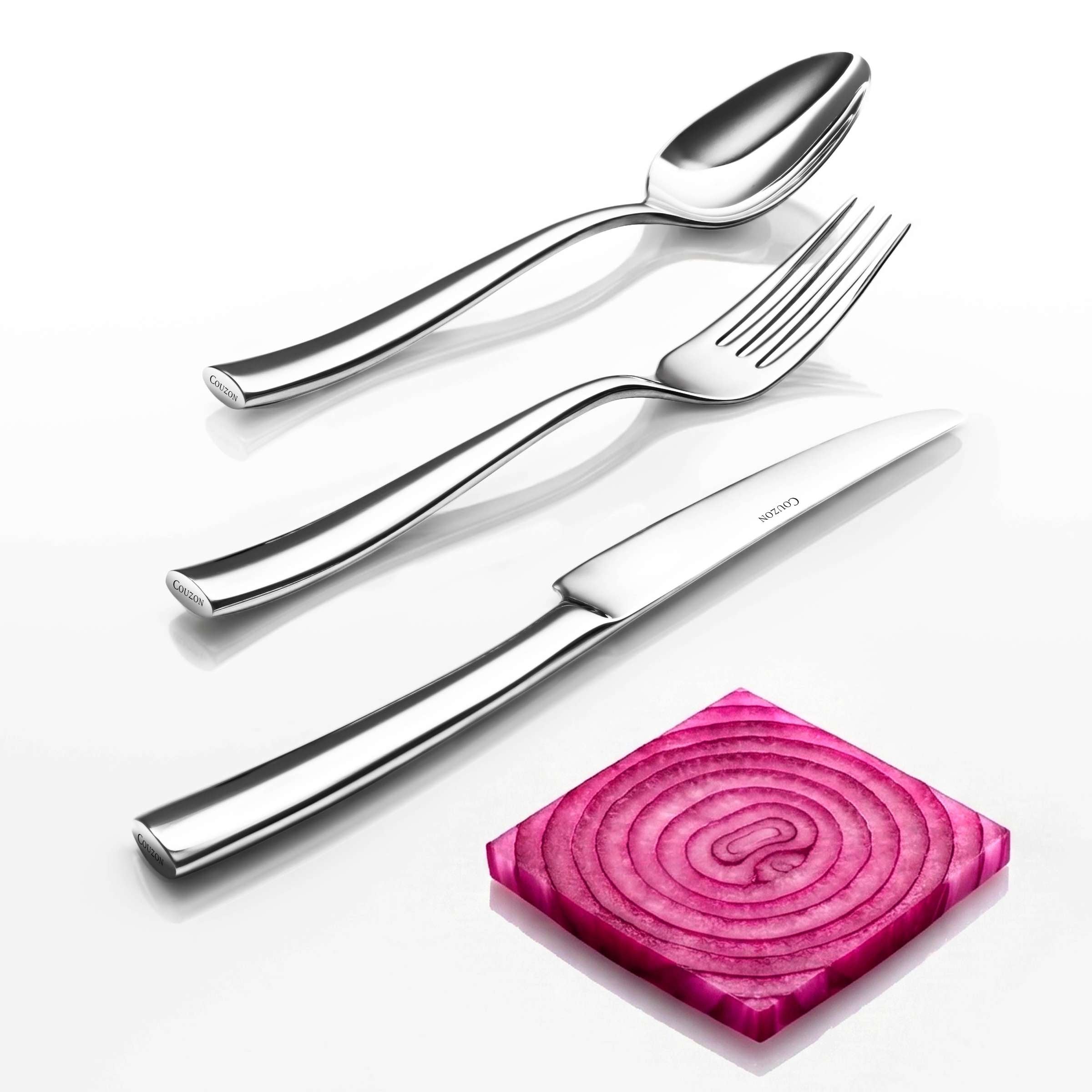 SILHOUETTE 86-Piece Cutlery Set