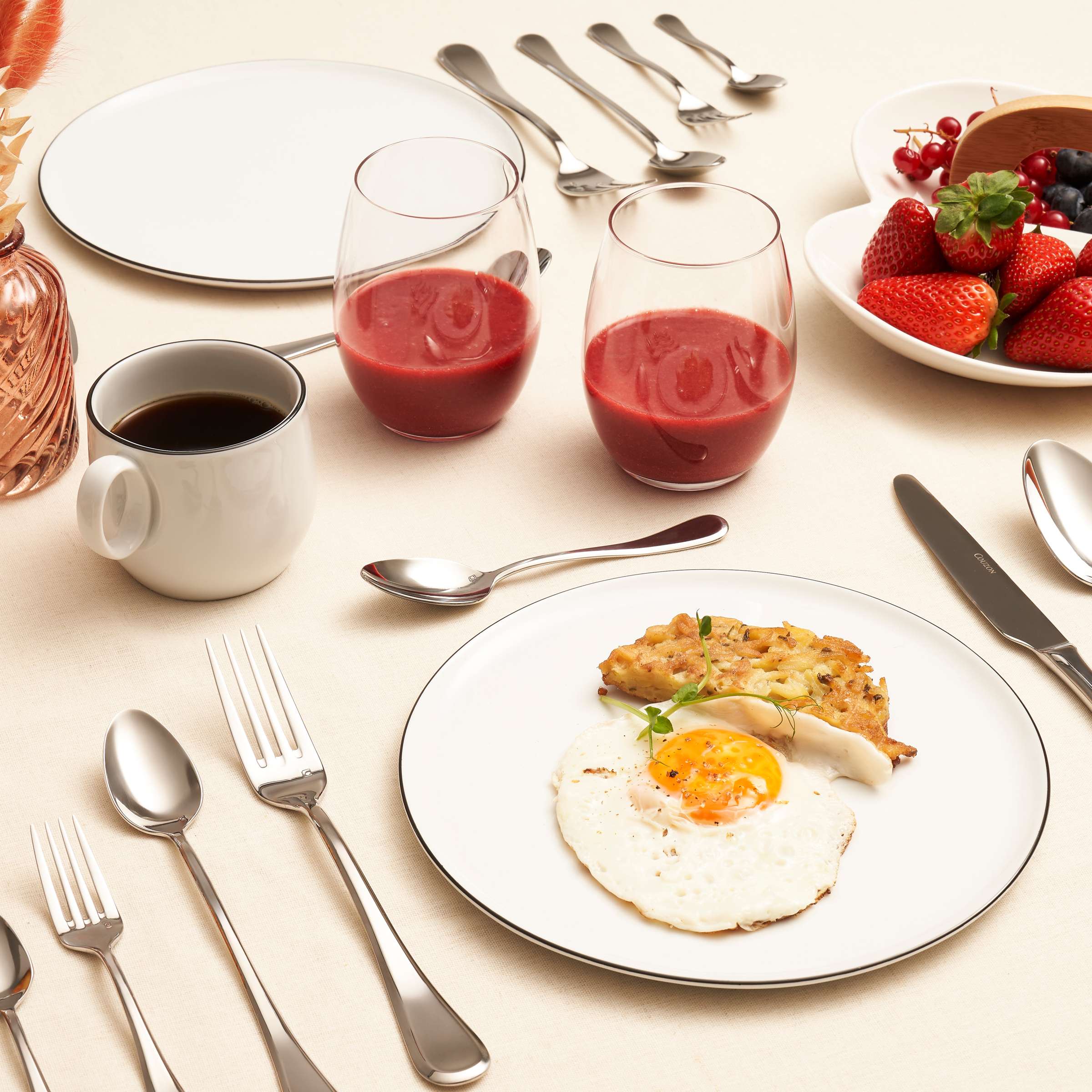 YAKA BLACK Dinner Plate black,white