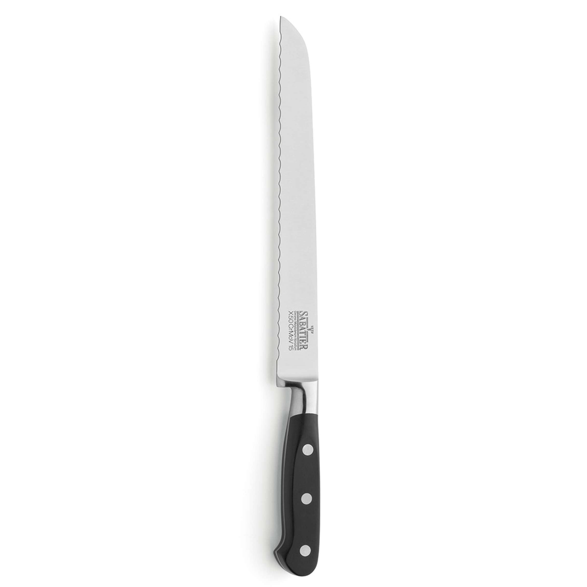 V SABATIER Brotmesser von Richardson Sheffield, scharfes Küchenmesser mit rostfreier Klinge, ideal zum Schneiden von Brot.