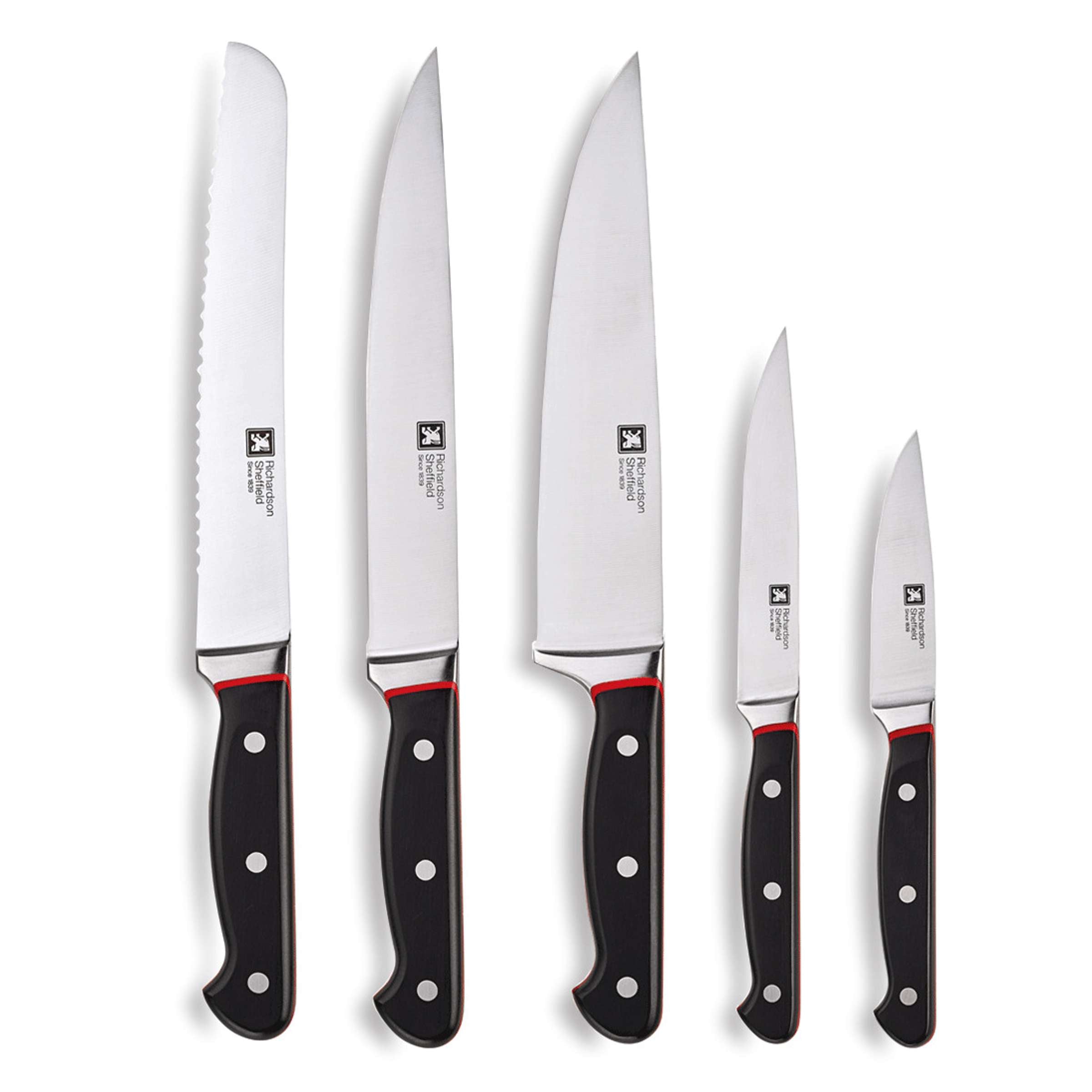 VELOCITY Blok na noże 5-elementowy