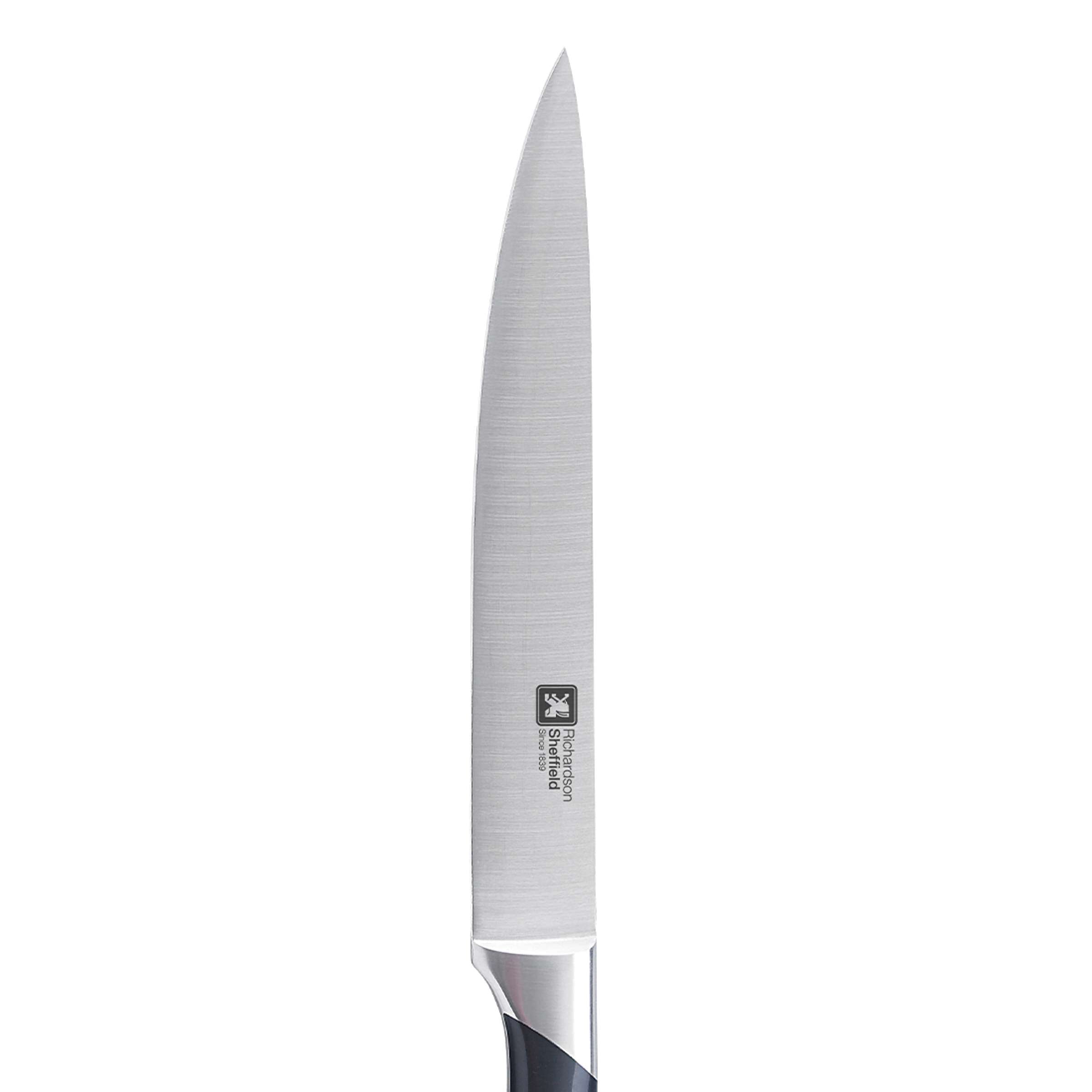 R:VISION Tranchiermesser von Richardson Sheffield, scharfes Küchenmesser mit Holzgriff, ideal zum Zubereiten von Fleisch.