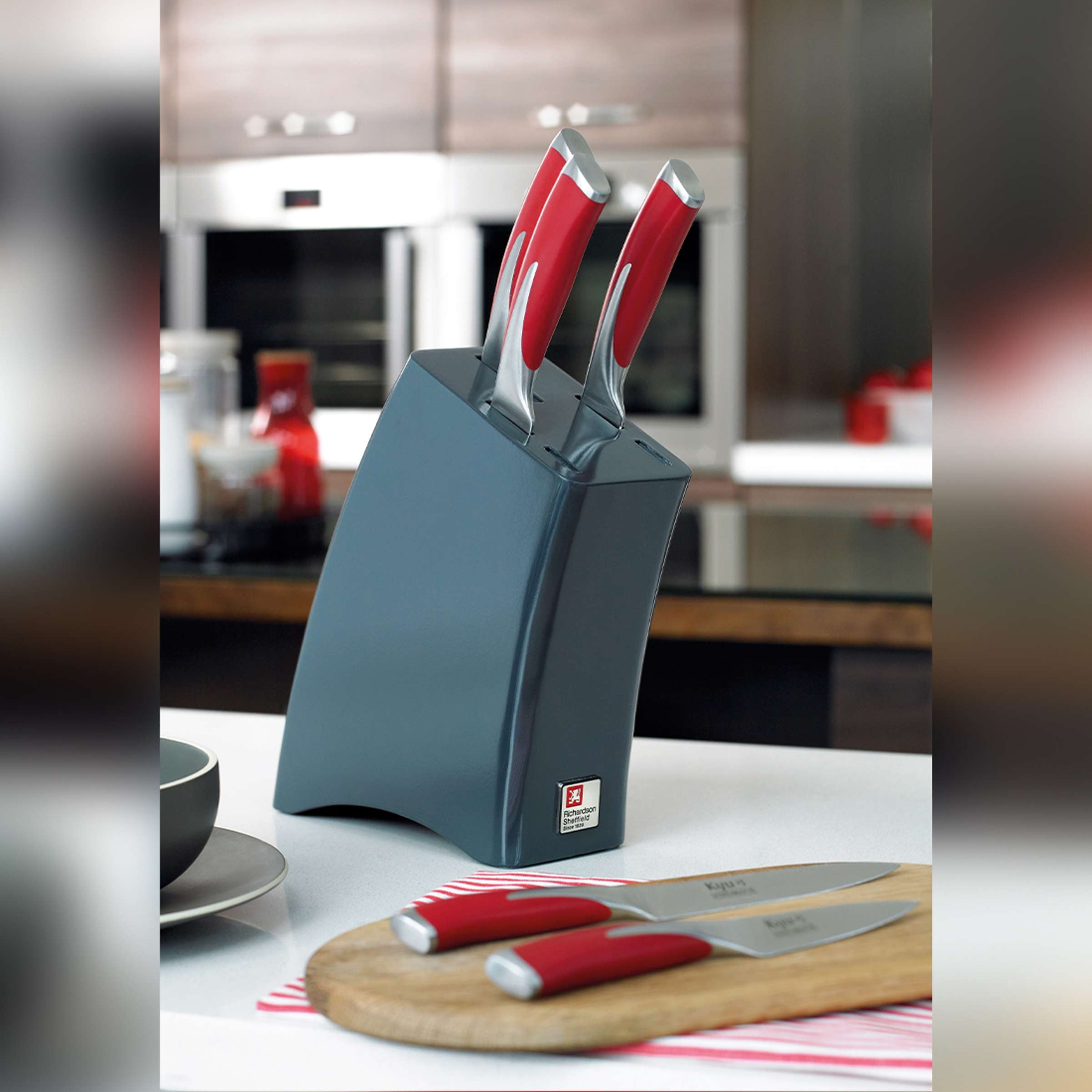 KYU Blok na noże 5-częściowy