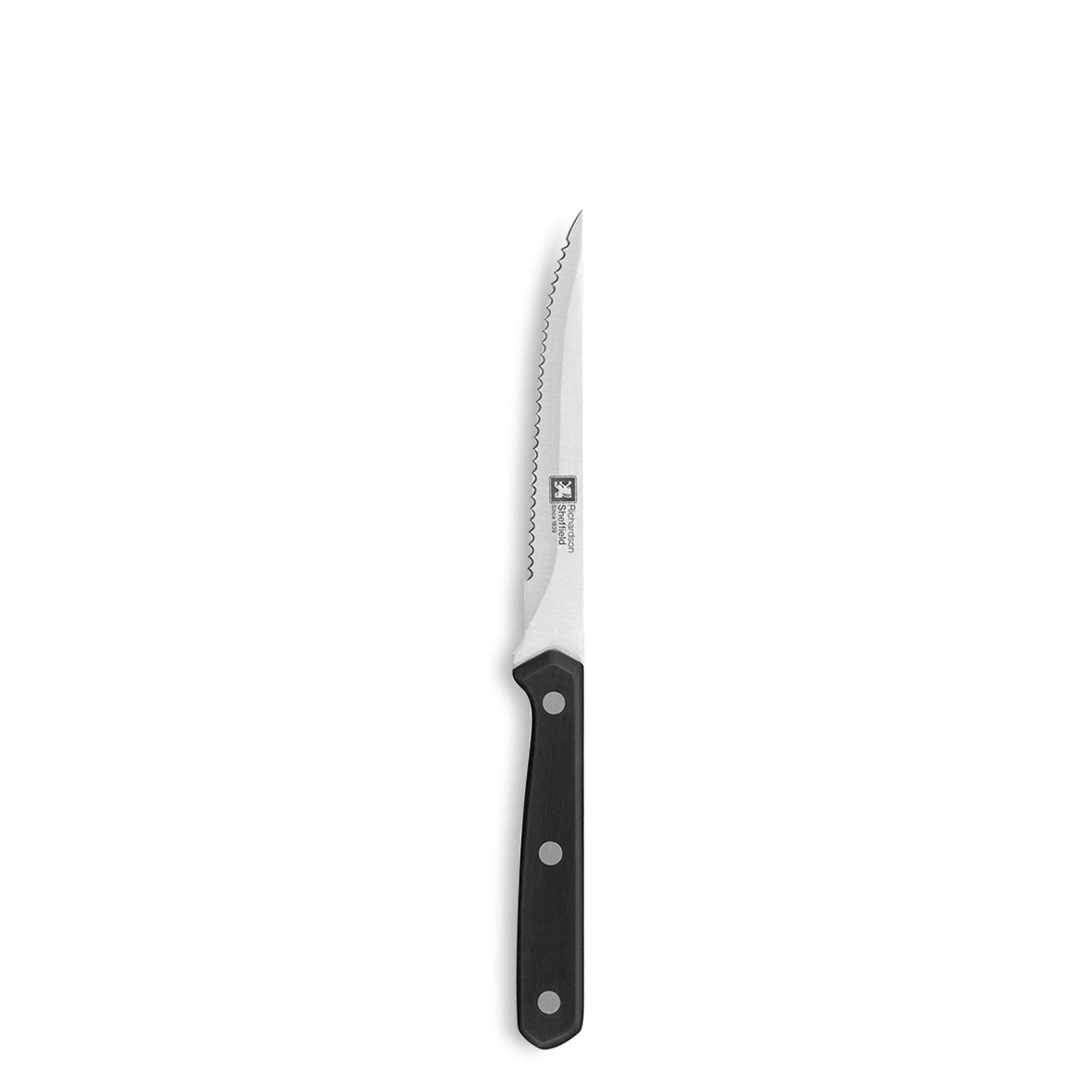 CUCINA Steakmesser Set 6-teilig schwarz