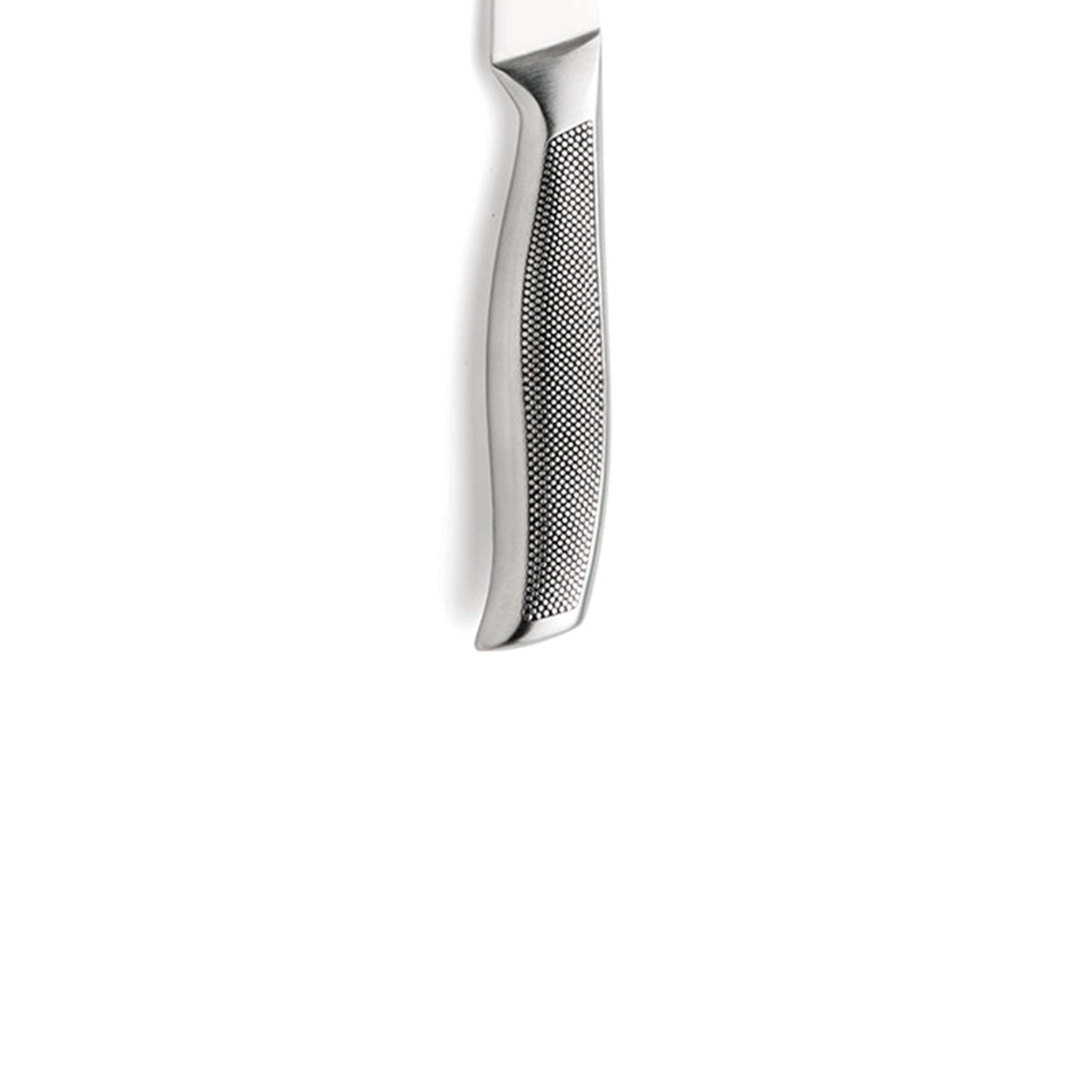 Schneidendes Allzweckmesser von Richardson Sheffield, Küchenmesser mit scharfer Klinge, auf hellem Hintergrund.