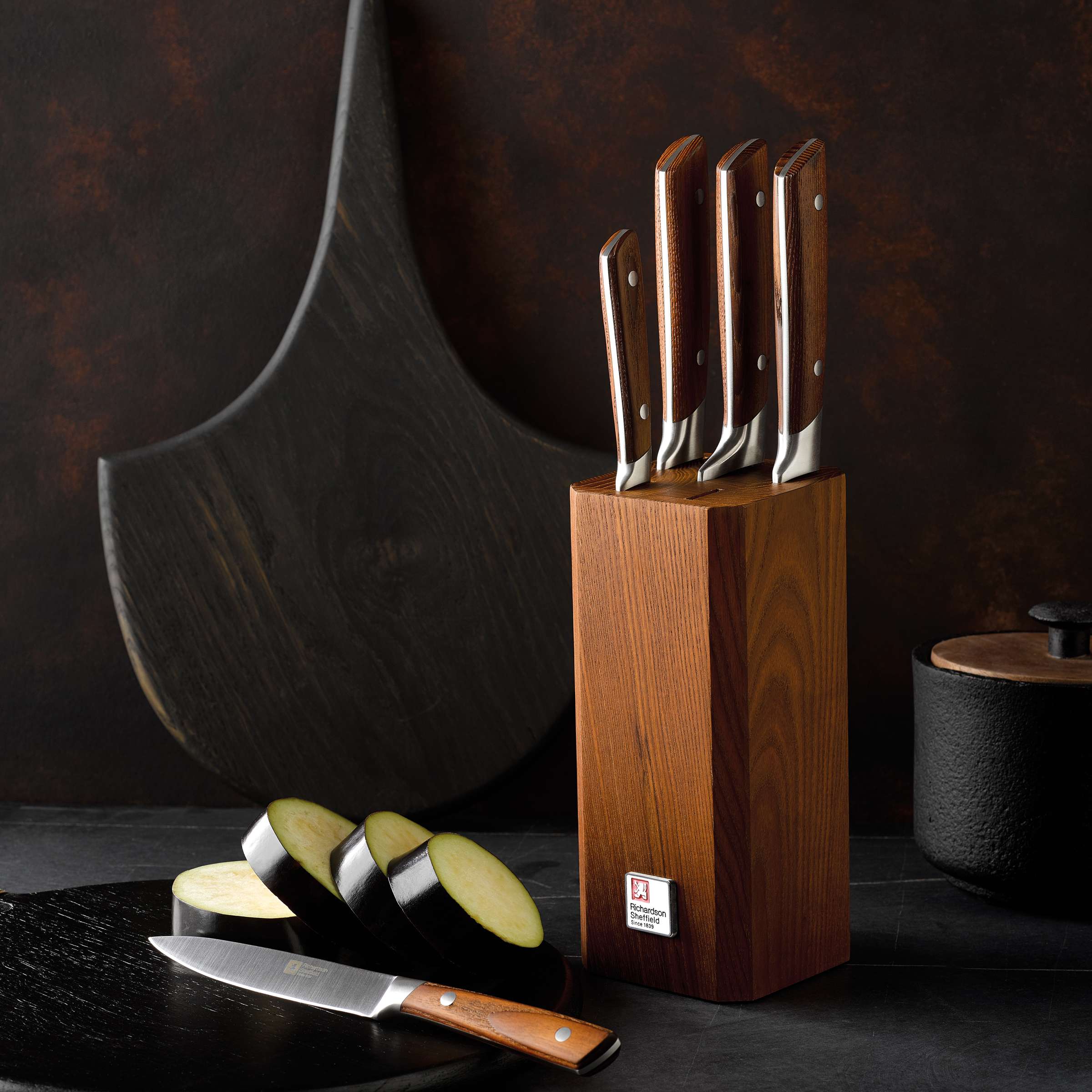 ARDENT Knife Block 5-piece
