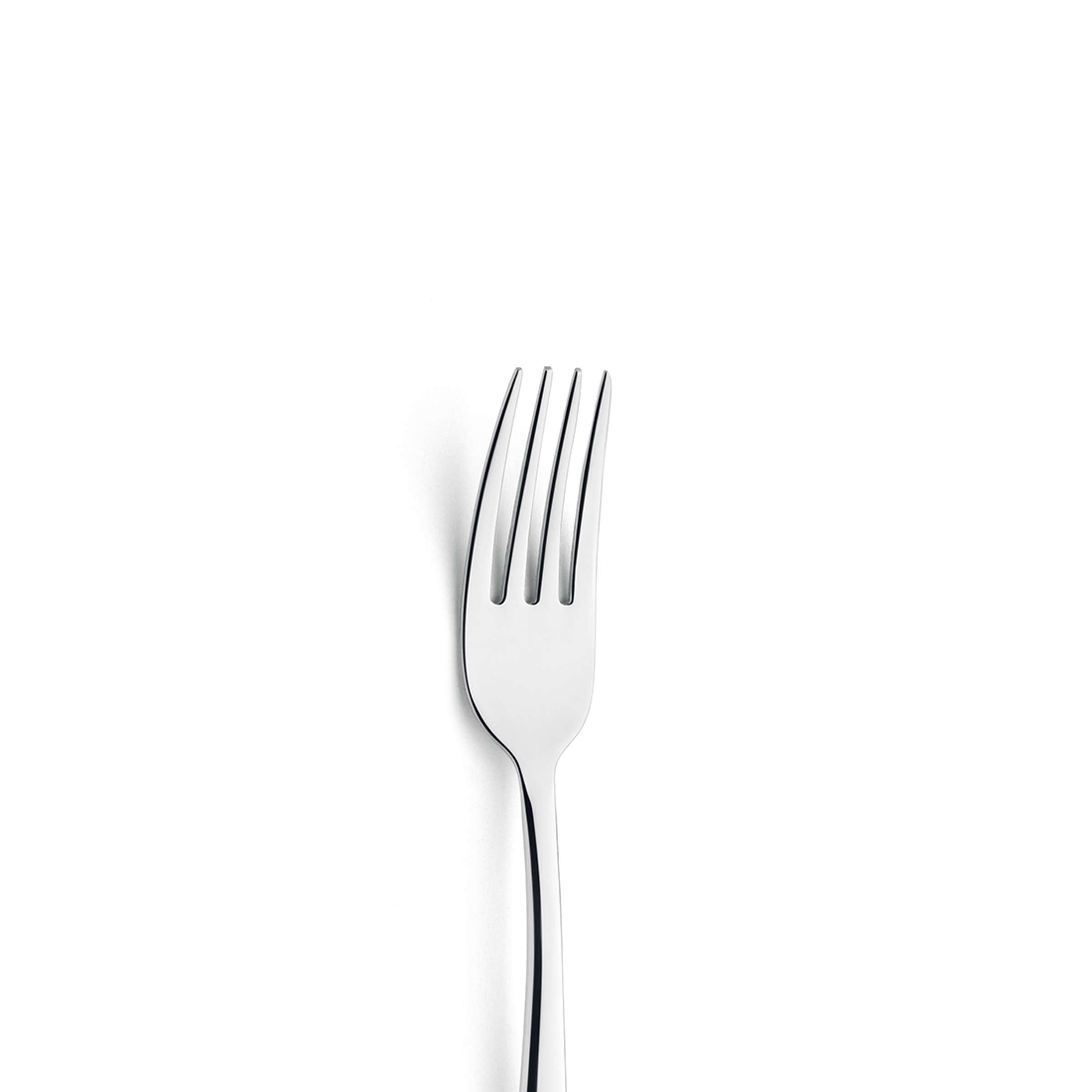 Paul Wirths CULTURA Menügabel aus Edelstahl, elegantes Besteckstück mit gebogener Zinkenform, perfekt für den Esstisch.