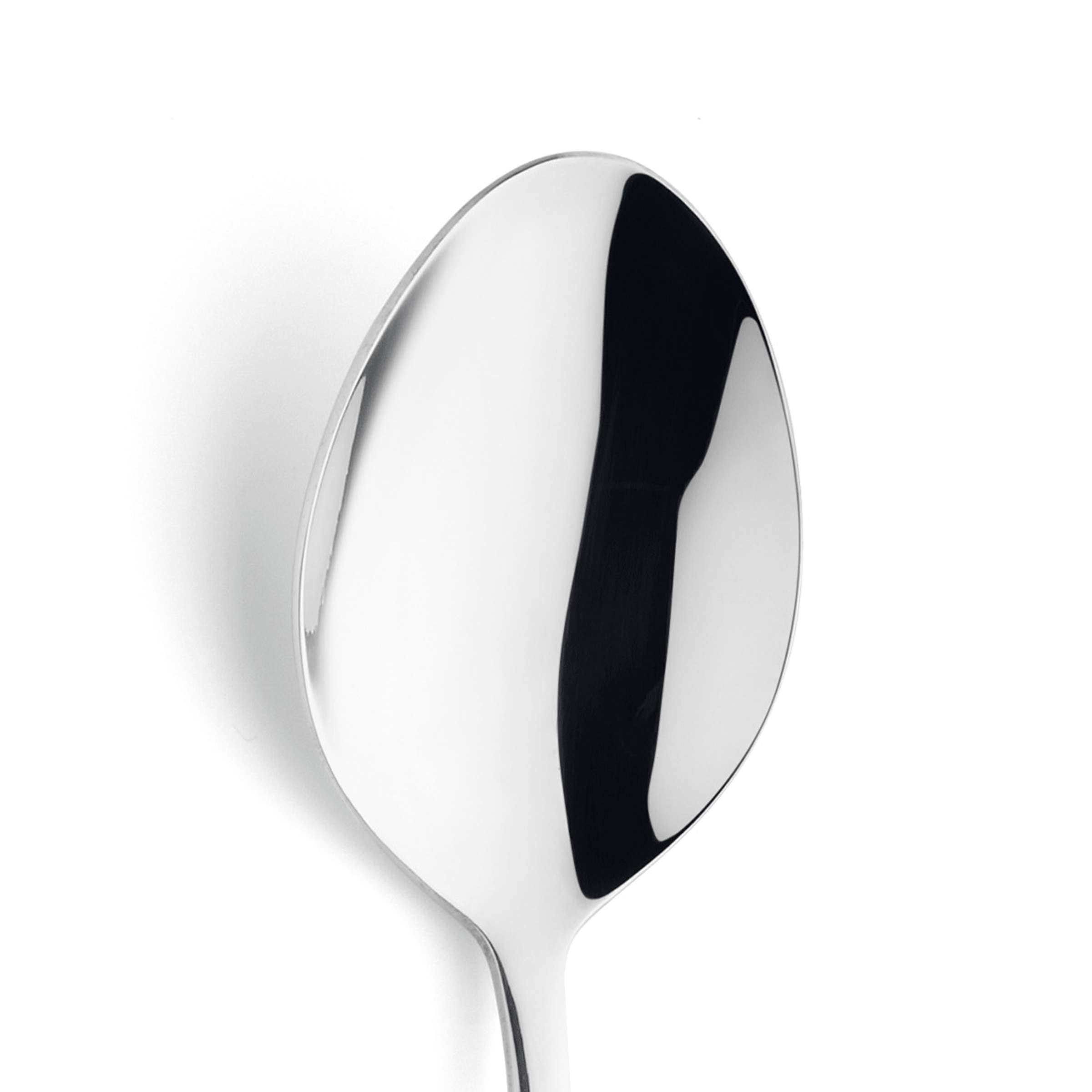 RHODOS Menülöffel von Paul Wirths, elegantes Besteckstück aus Edelstahl, detailreiche Sicht auf den Löffel mit glänzender Oberfläche