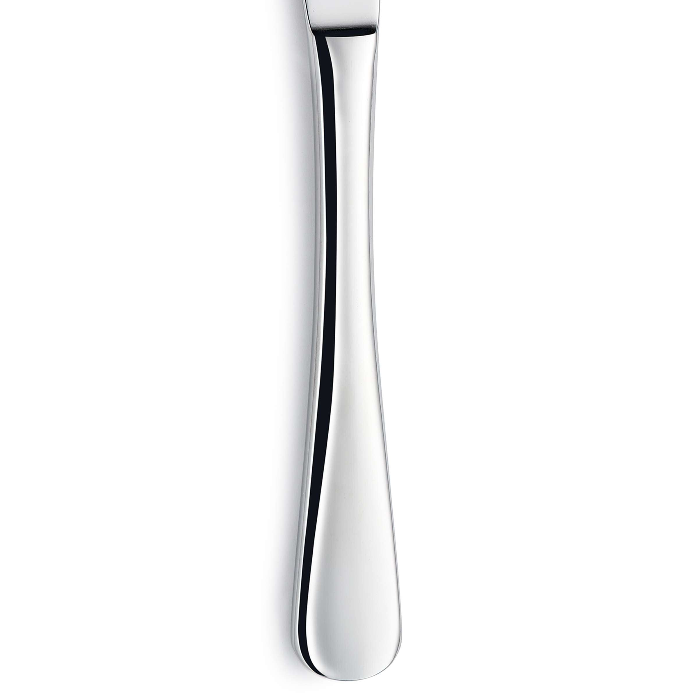 Paul Wirths RHODOS Menümesser aus Vollheftstahl, elegantes Messer mit schwarzem Griff, für eine stilvolle Tischgestaltung