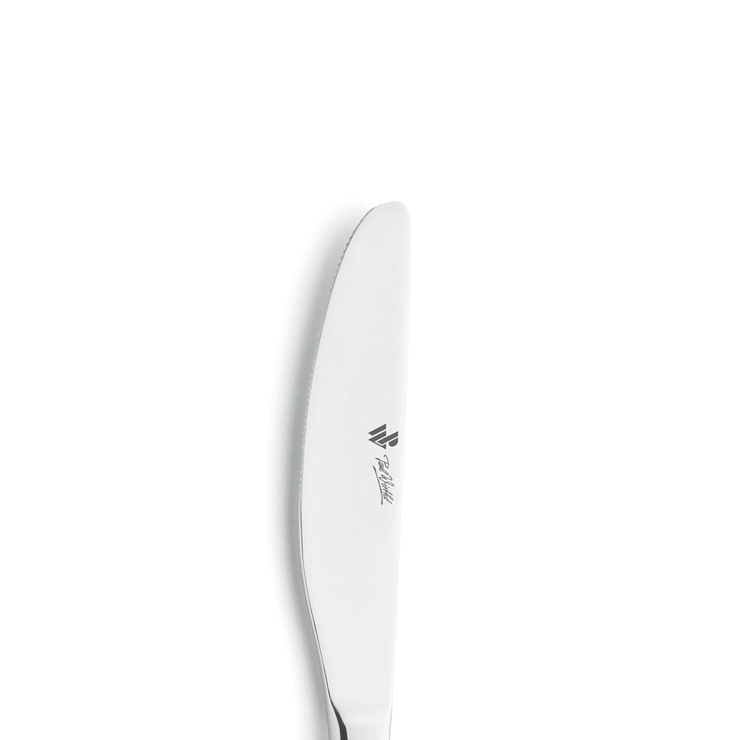 Paul Wirths Rhodos Vorspeisen- und Dessertmesser aus Edelstahl, einzelnes Besteckstück mit Vollheft, elegante Essbesteck-Design