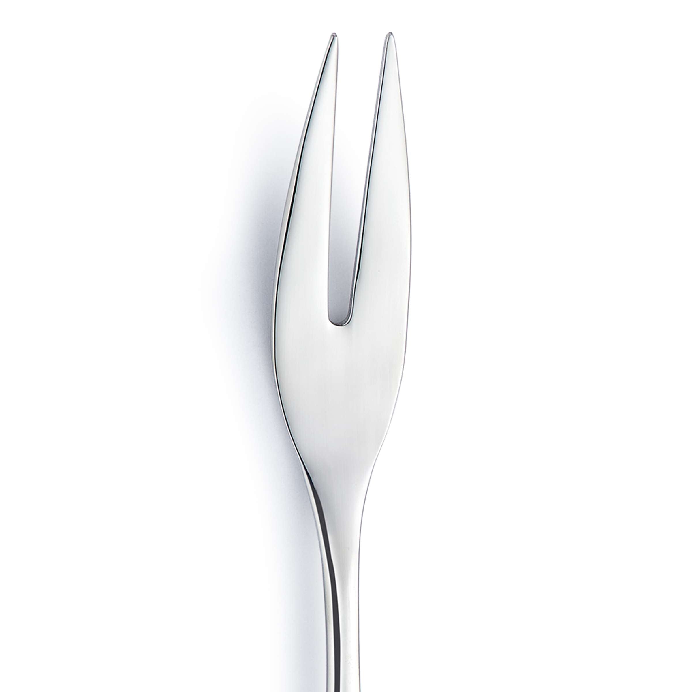 Edelstahl Fleischgabel von Paul Wirths, einzelne Besteckgabel für Fleischgerichte, schlichte und elegante Küchenzubehör.