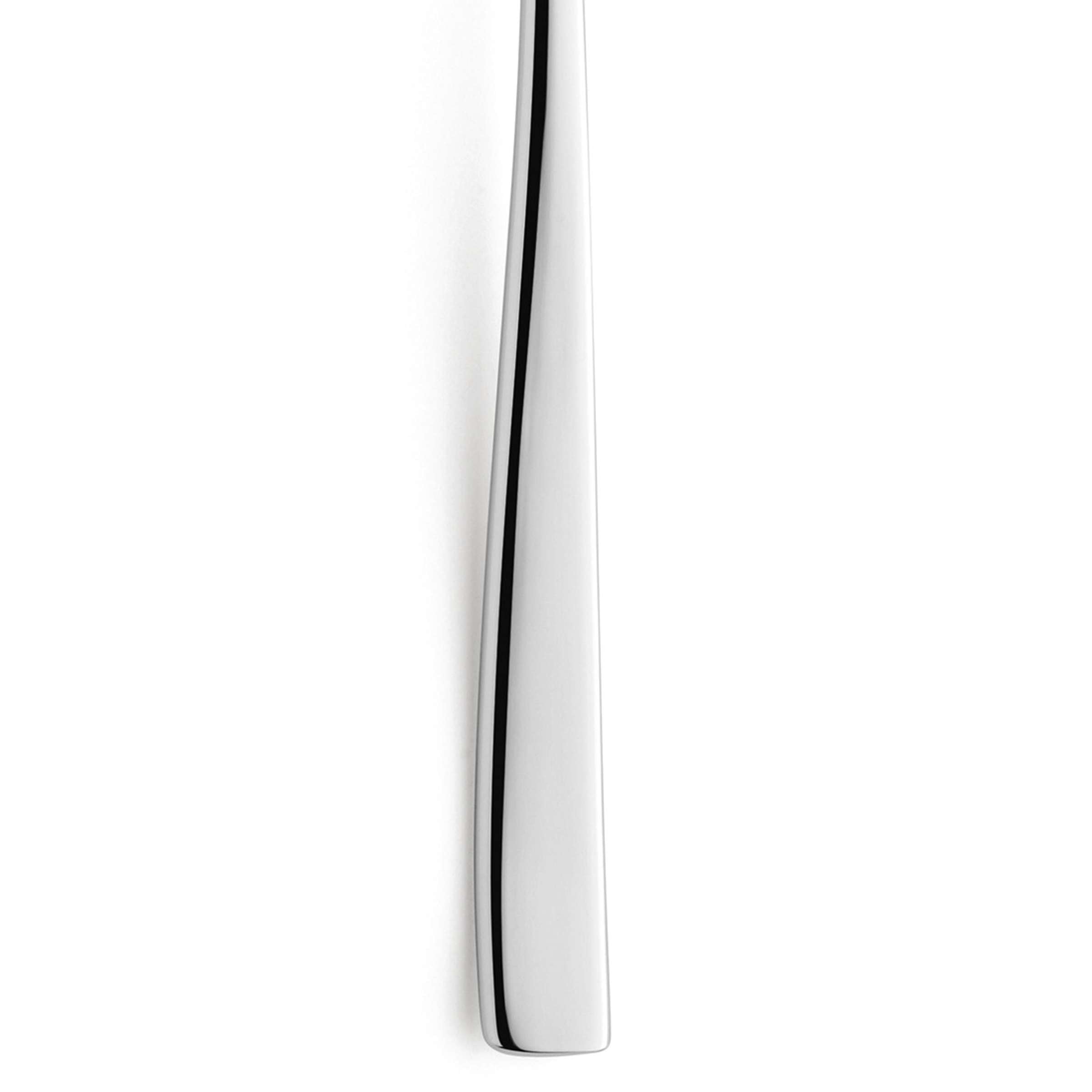 Ein einzelner PURE Menülöffel von Paul Wirths aus hochwertigem Besteck, mit elegantem Design und polierter Oberfläche.
