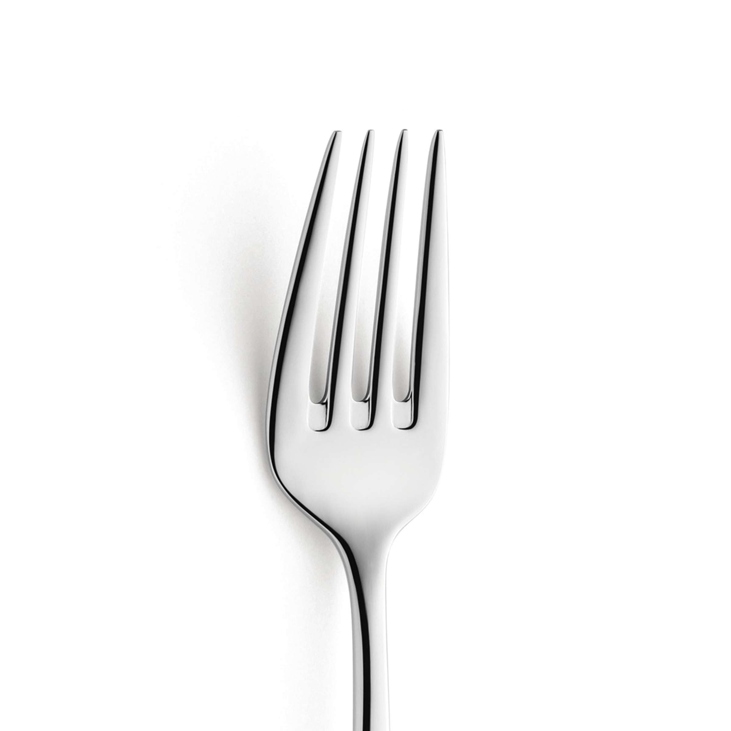 Edelstahl-Menügabel von Paul Wirths, einzelnes Besteckstück, modernes Design, perfekt für Mahlzeiten, glänzende Oberfläche