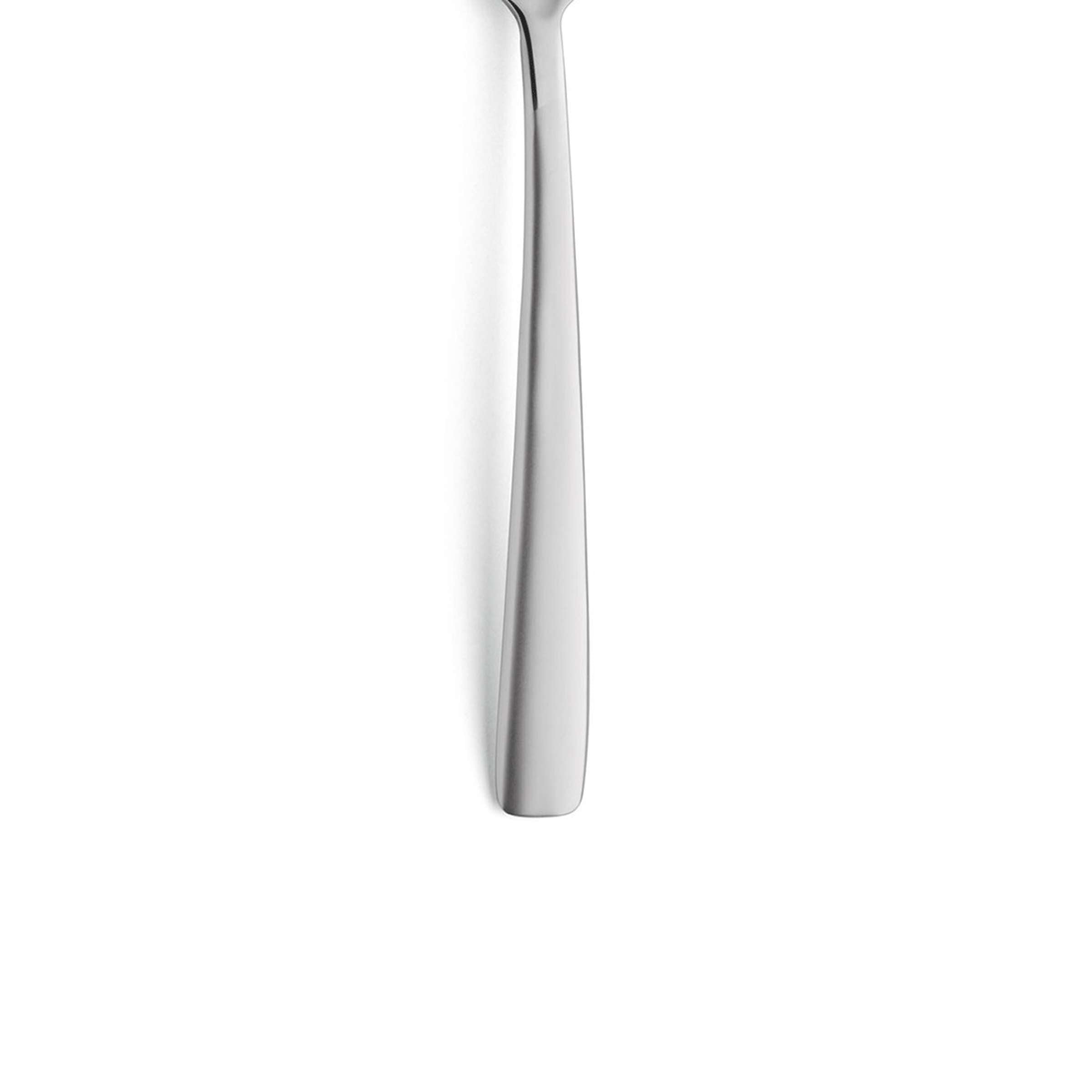 Paul Wirths SWING Sahnelöffel aus mattiertem Edelstahl, einzelnes Besteckstück, elegante und moderne Essbesteck-Design.