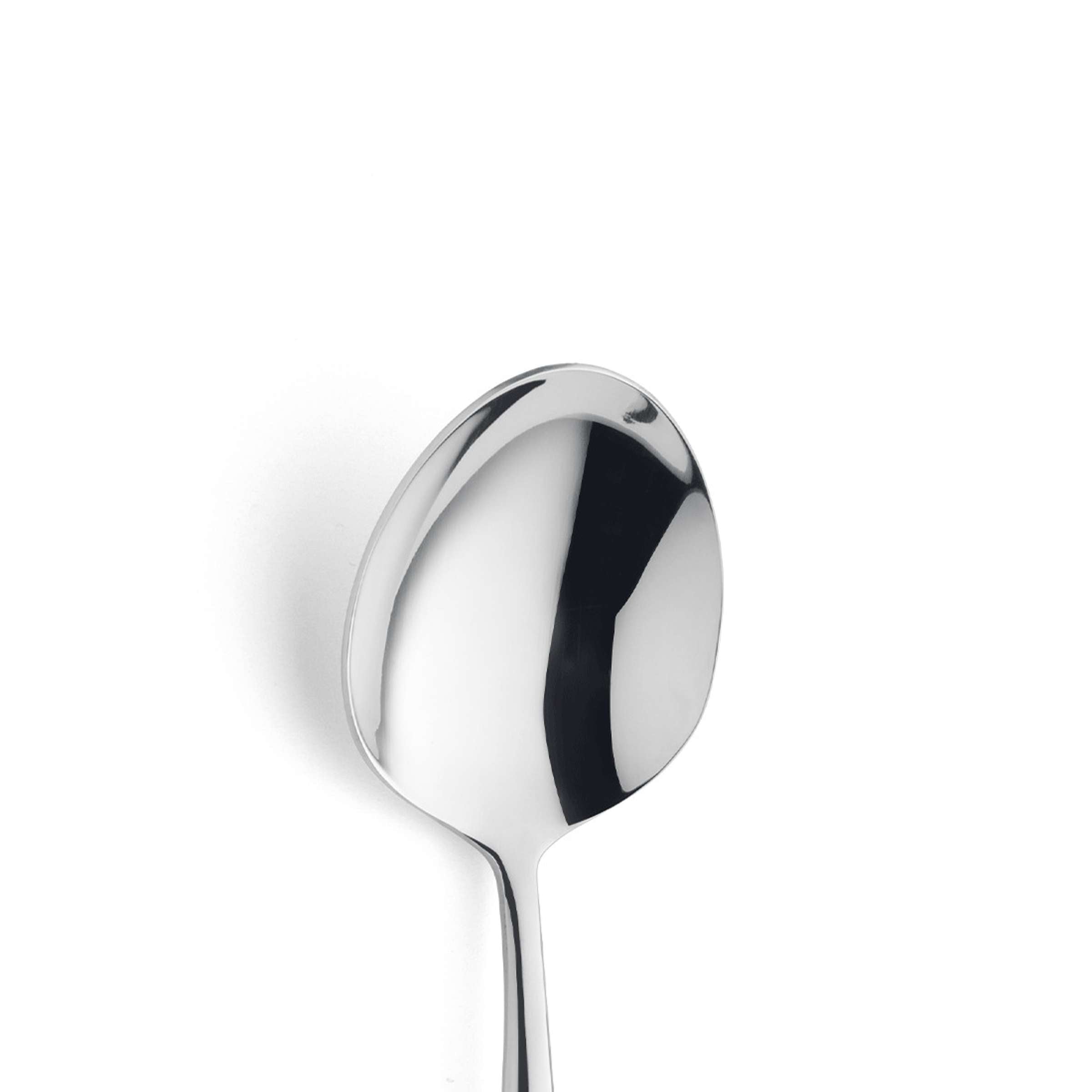 Paul Wirths ROMA Vorspeisen- und Dessertlöffel aus Besteck, einzelnes Silberbesteckstück, elegantes Design, glänzende Oberfläche