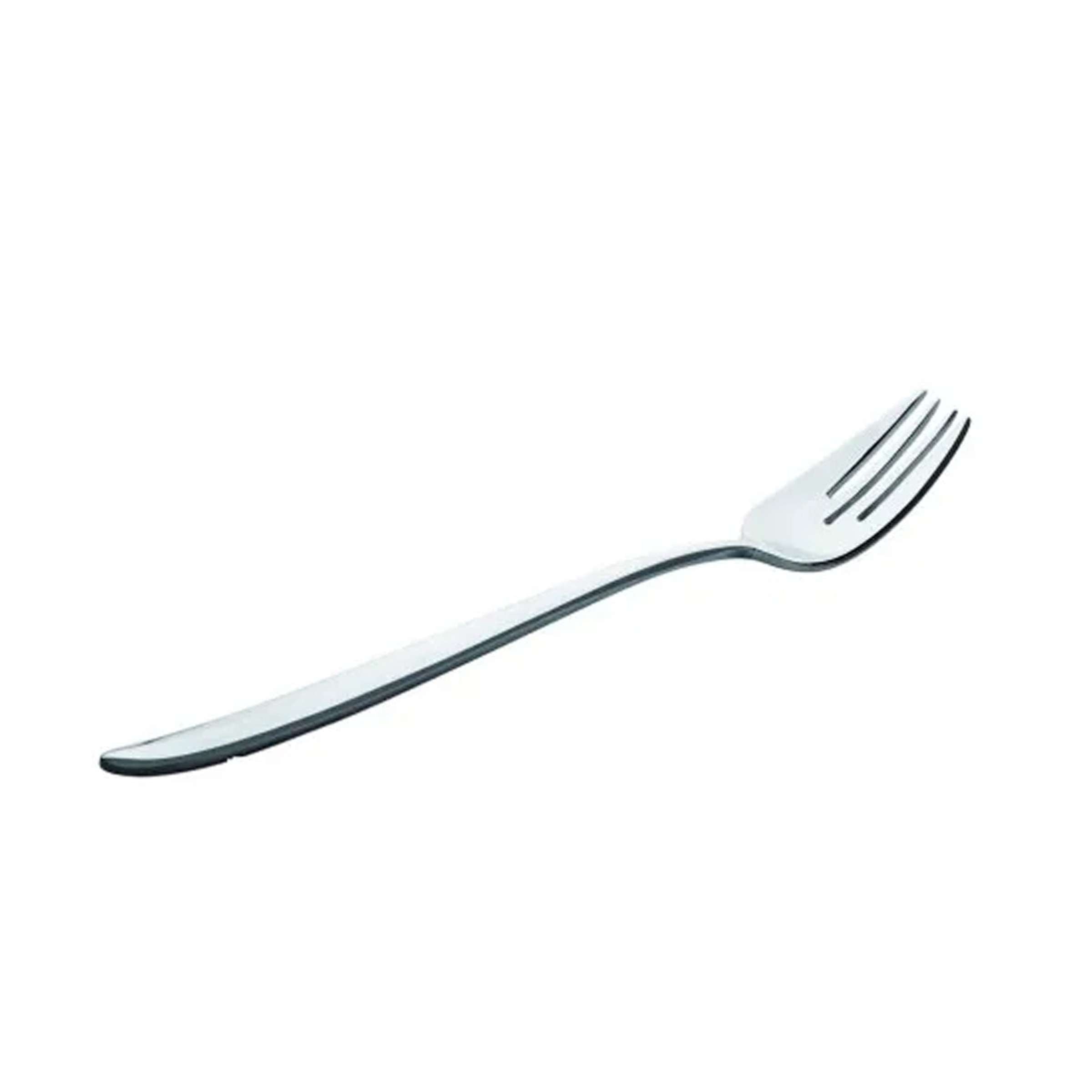 Einfache Paul Wirths ROMA Fischgabel aus Edelstahl, mit vier Zacken und elegantem Design, für Fischgerichte.