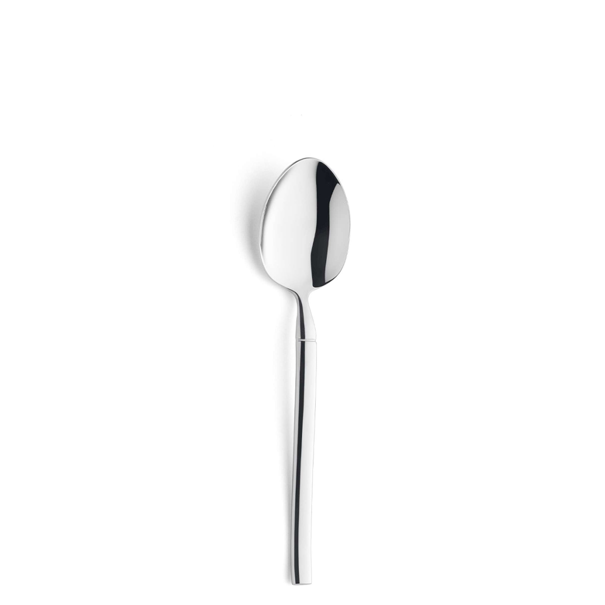 Paul Wirths Bali Vorspeisen- und Dessertlöffel aus Edelstahl, einzelnes Besteckstück mit eleganter Form.