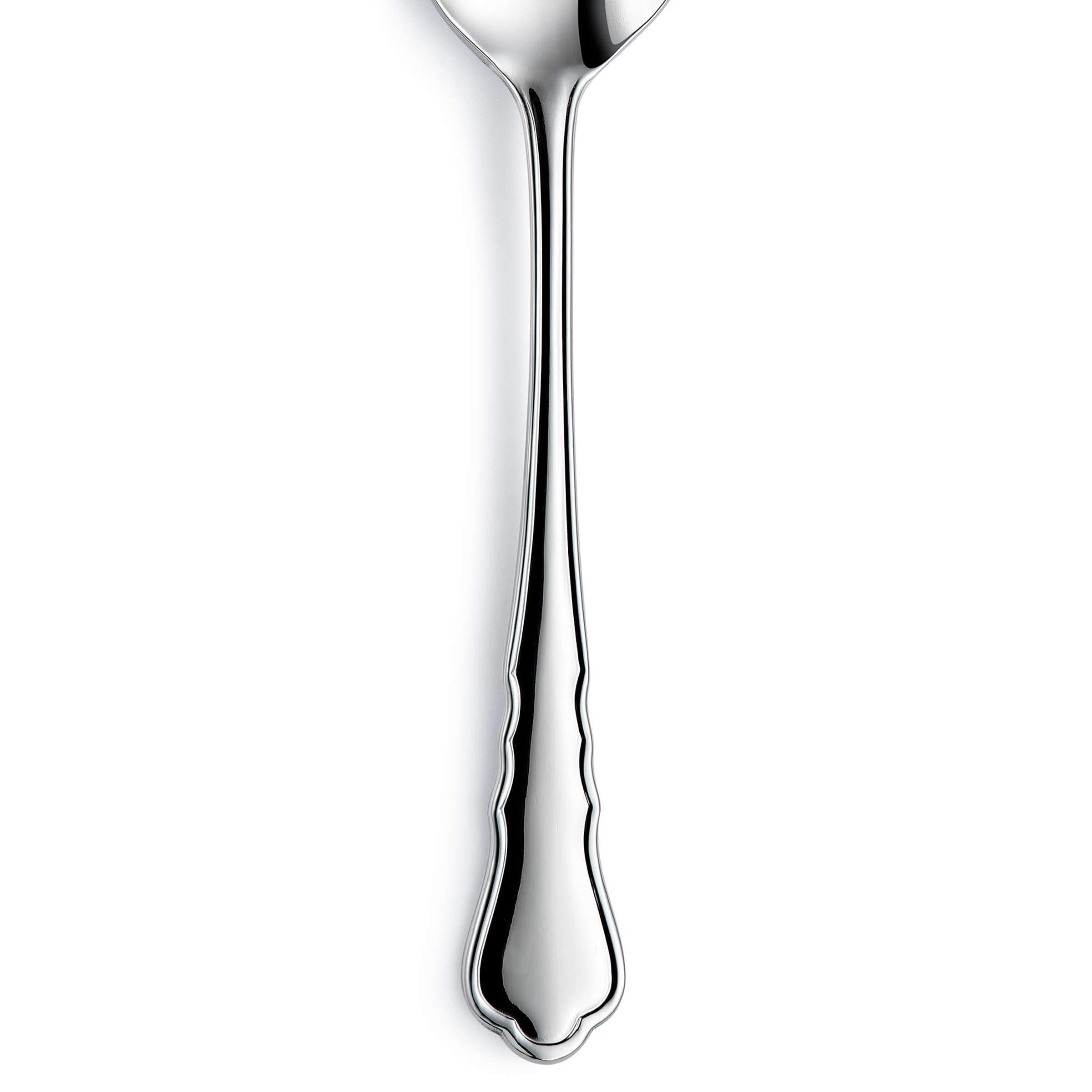 Chippendale Salatgabel von Paul Wirths, elegantes Besteckstück aus Edelstahl mit geschwungenem Griff und eleganter Design.