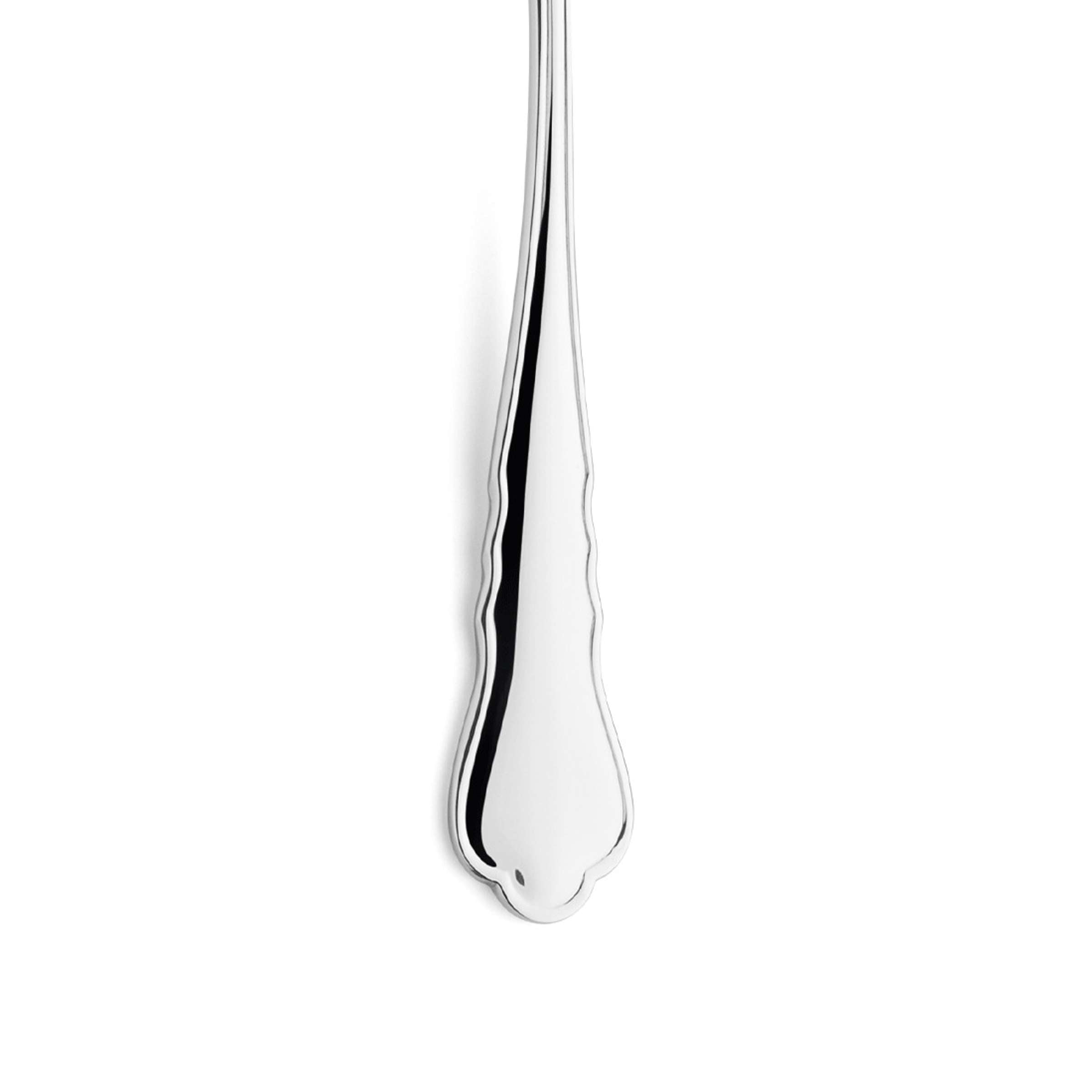 Paul Wirths CHIPPENDALE Sahnelöffel aus Silber, detailreiche elegante Besteckstück für den Alltag.