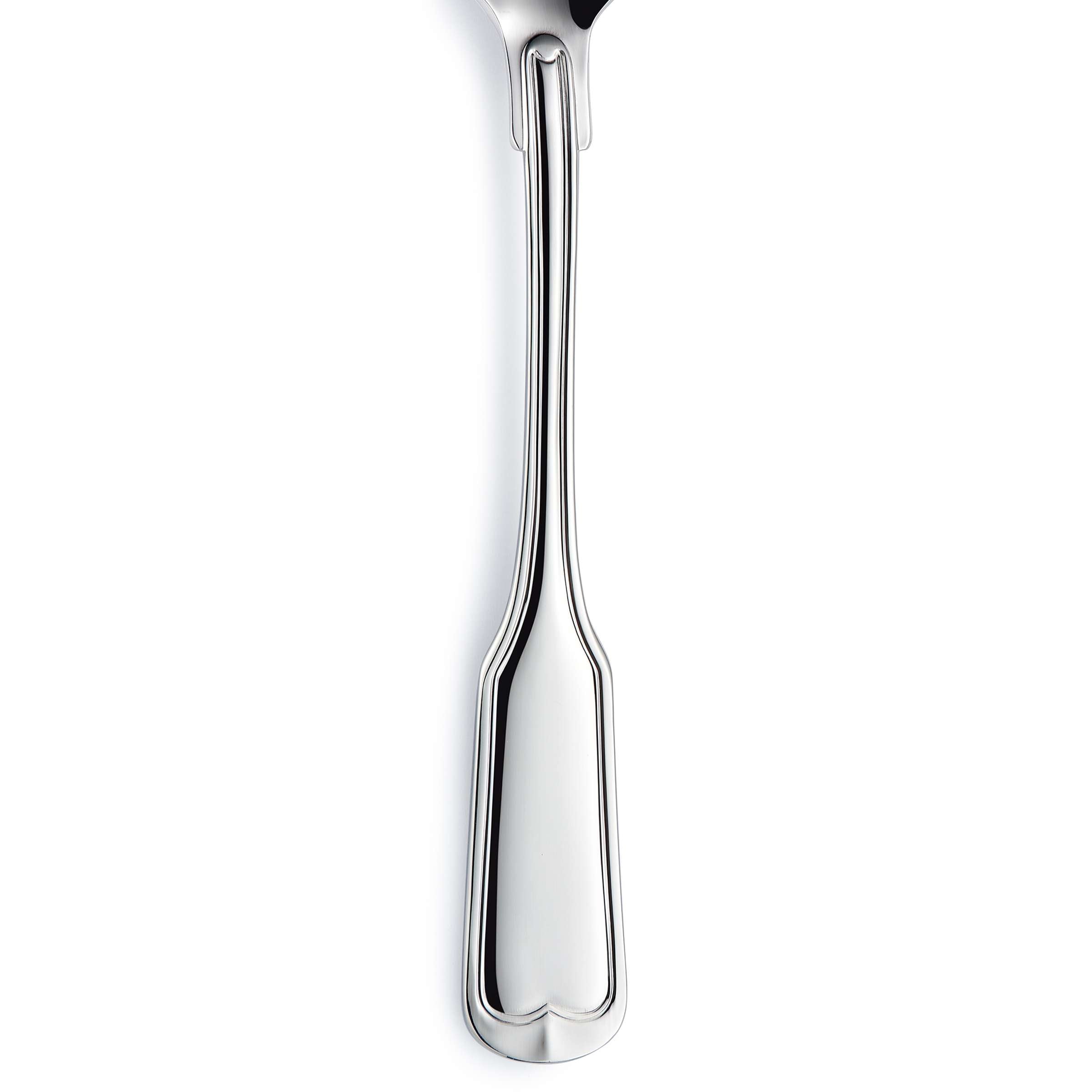 Paul Wirths AUGSBURGER FADEN Salatlöffel aus Edelstahl, einzelnes Besteckstück mit dekorativem Design, ideal für Salate.
