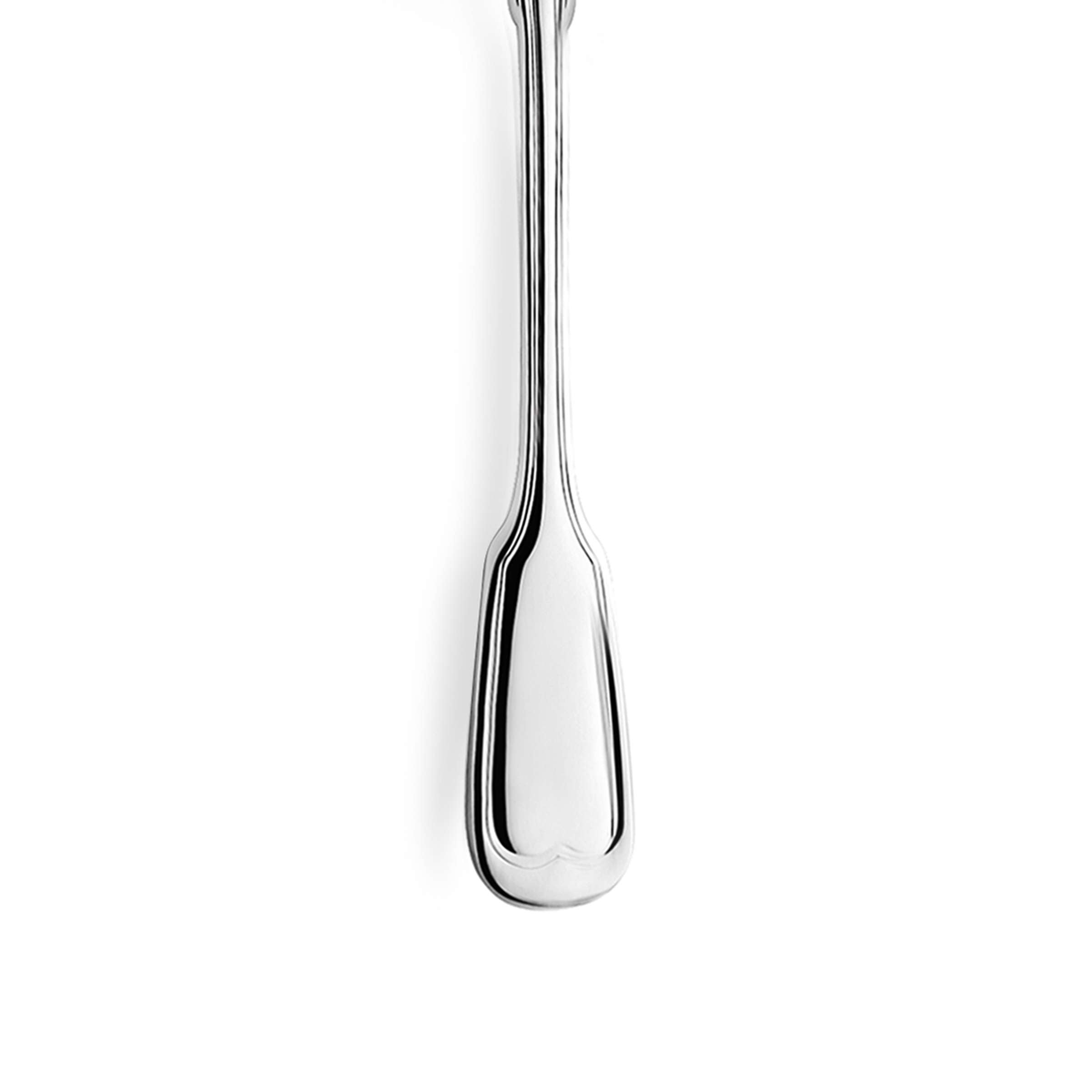 Augburger Faden Sahnelöffel von Paul Wirths, elegantes Besteckstück für Sahne und Desserts, aus hochwertigem Metall gefertigt.