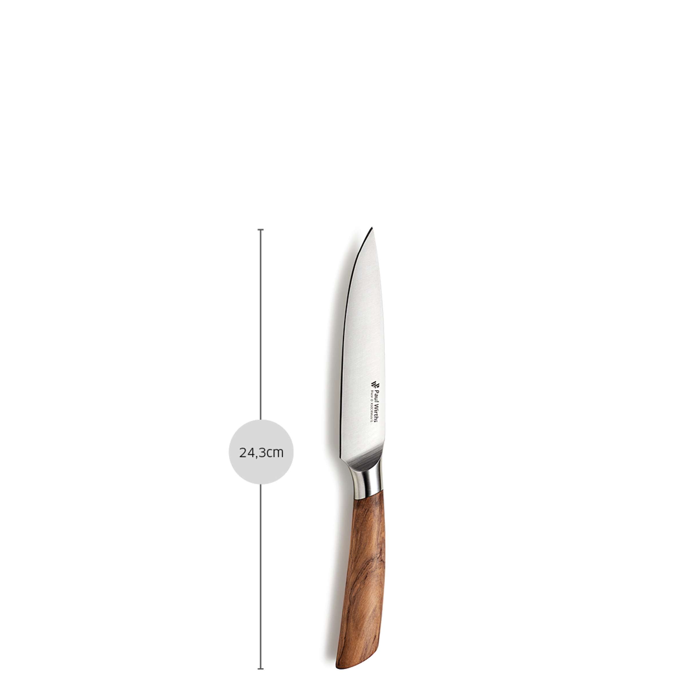 Paul Wirths BLAZE Allzweckmesser Küchenmesser mit scharfer Klinge und ergonomischem Griff, ideal zum Schneiden und Zubereiten.