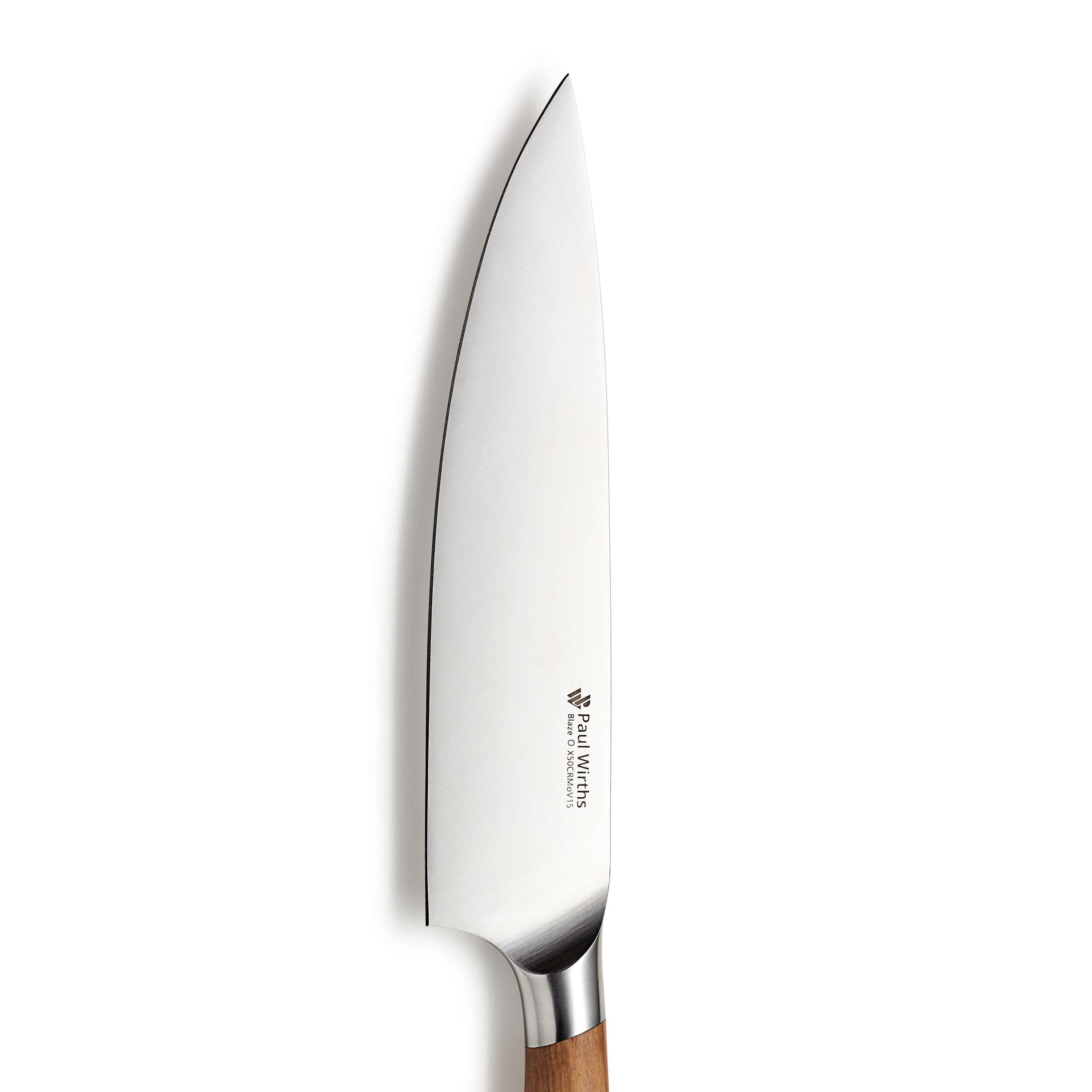 Robustes Paul Wirths BLAZE Kochmesser mit scharfer Klinge für präzises Schneiden in der Küche.