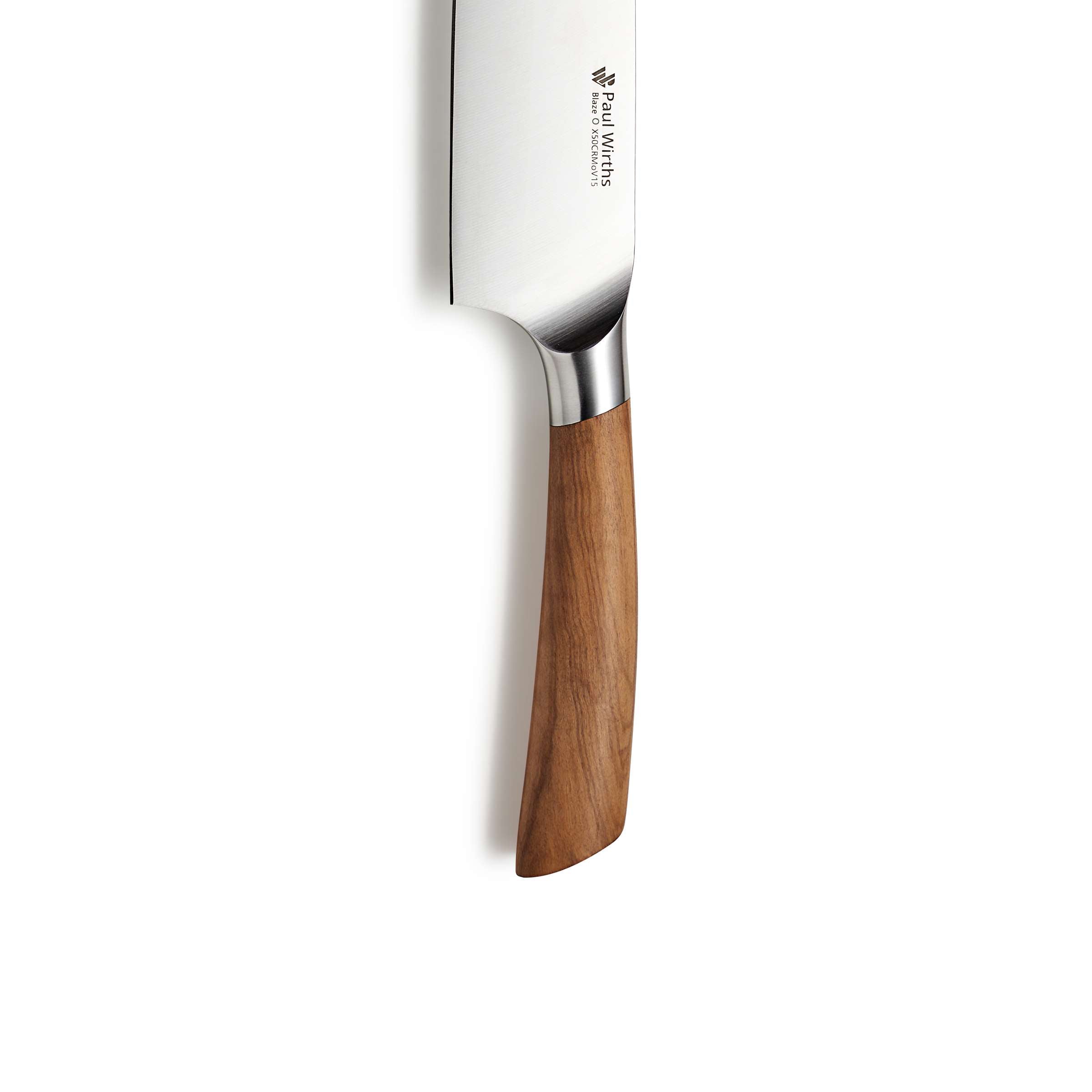 Paul Wirths BLAZE Kochmesser Küchenmesser mit scharfem, rostfreiem Stahl und ergonomischem Griff, ideal für präzises Schneiden.