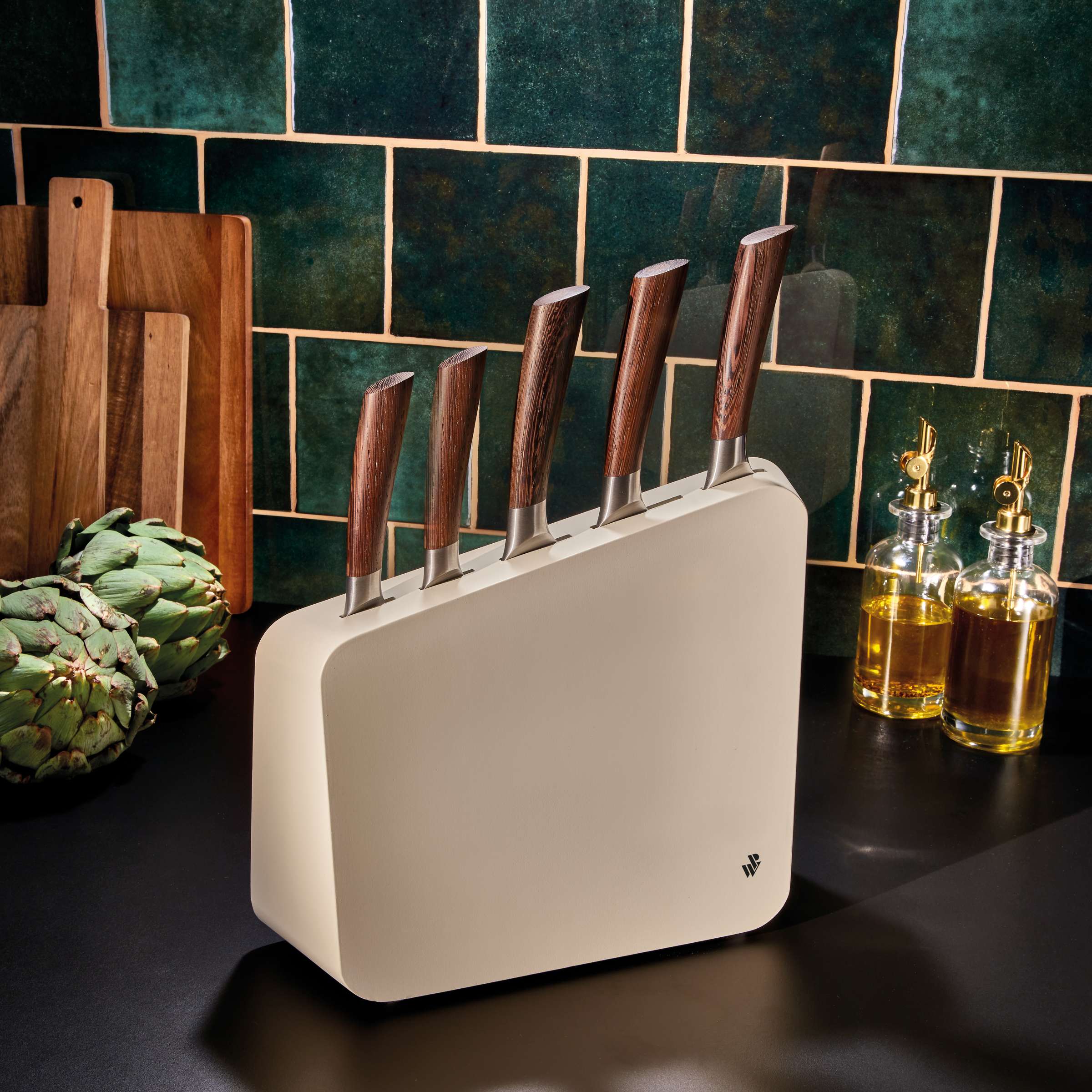 BLAZE Blok na noże 5-częściowy