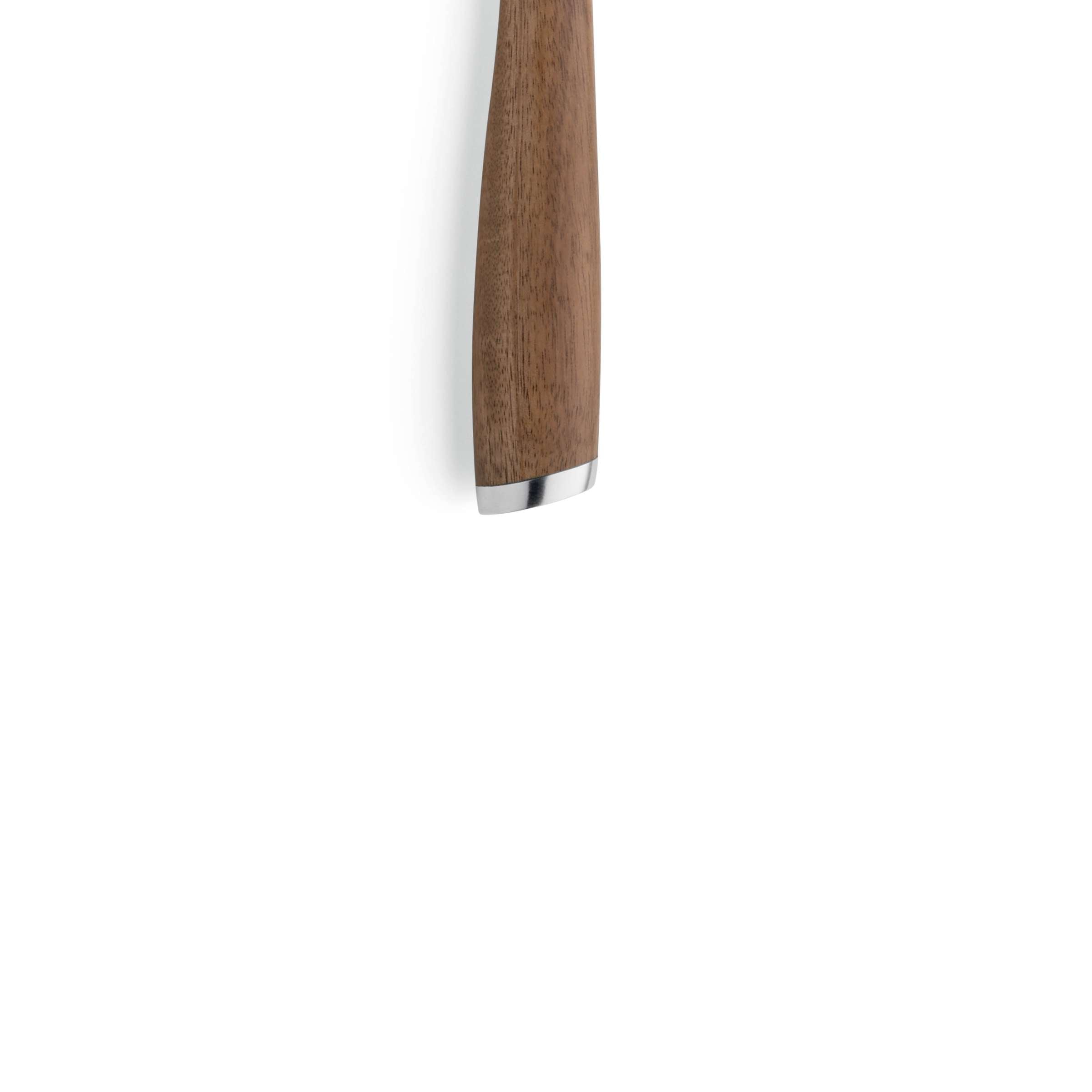 Paul Wirths SURU Gemüsemesser, Küchenmesser mit scharfer Klinge zum Schneiden von Gemüse, Nahaufnahme der Messerfront.