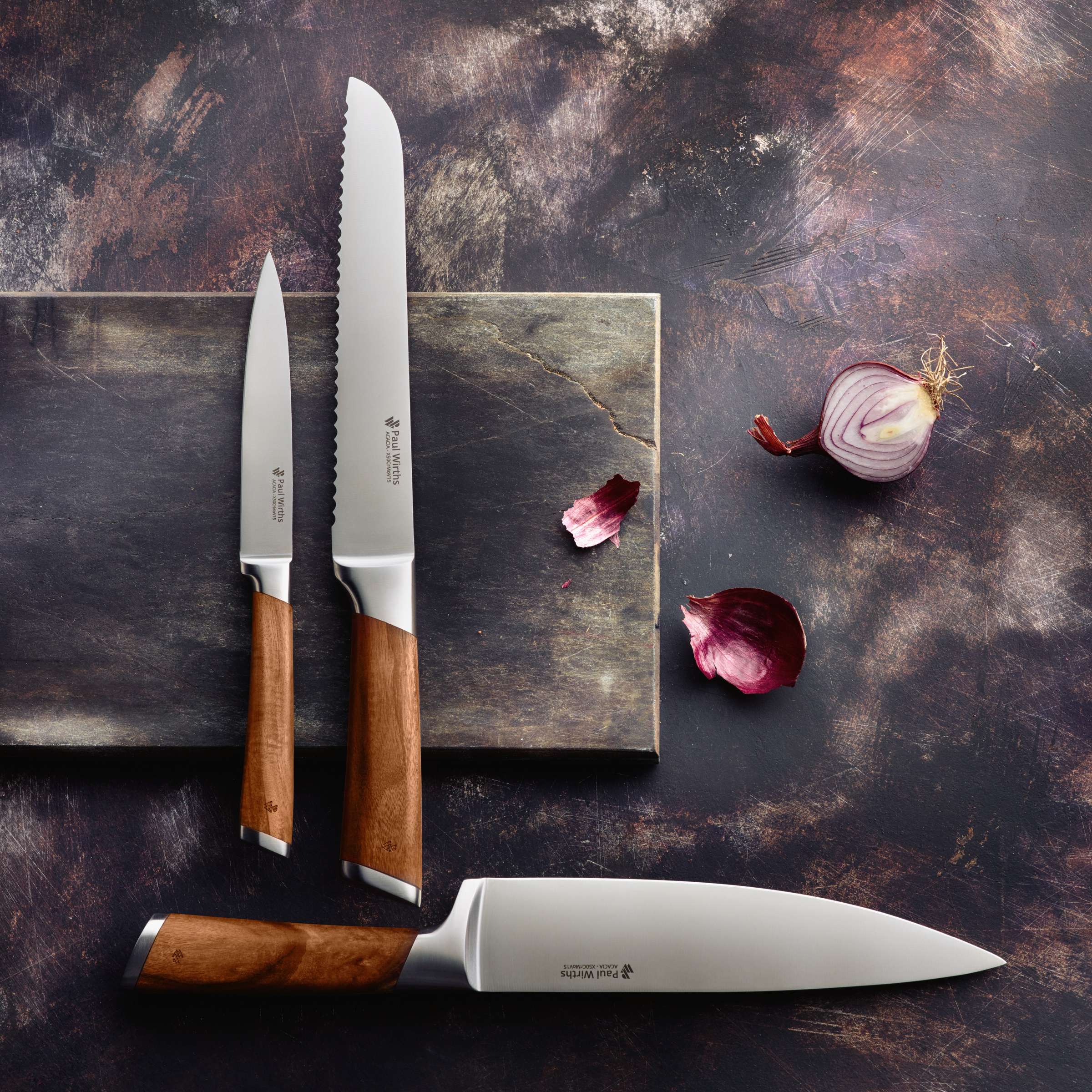 ACACIA Knife Block 5-piece