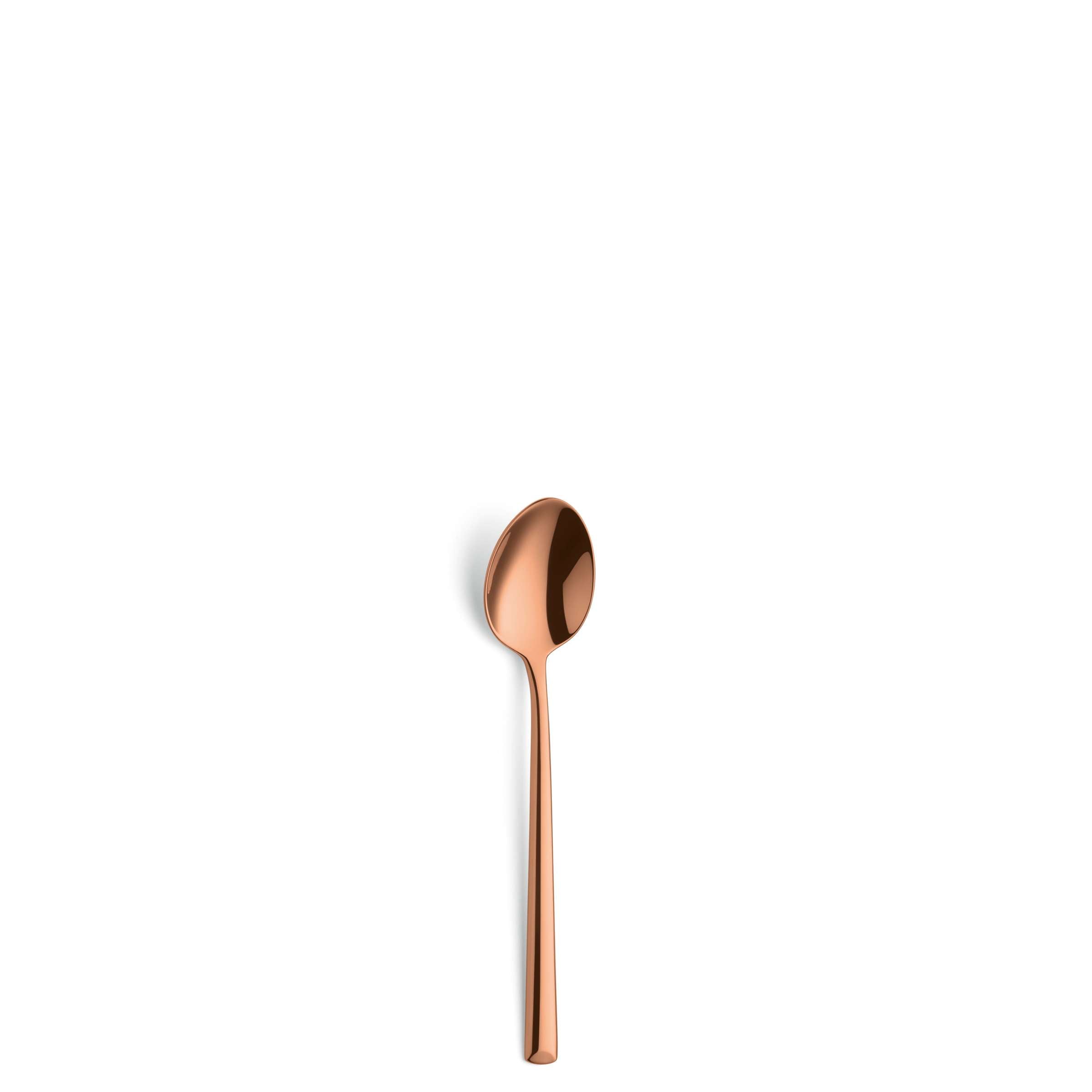 VIVENDI Kaffeelöffel von Paul Wirths, PVD kupfer, elegantes Besteckstück für Kaffee, glänzendes Kupfer-Finish sichtbar