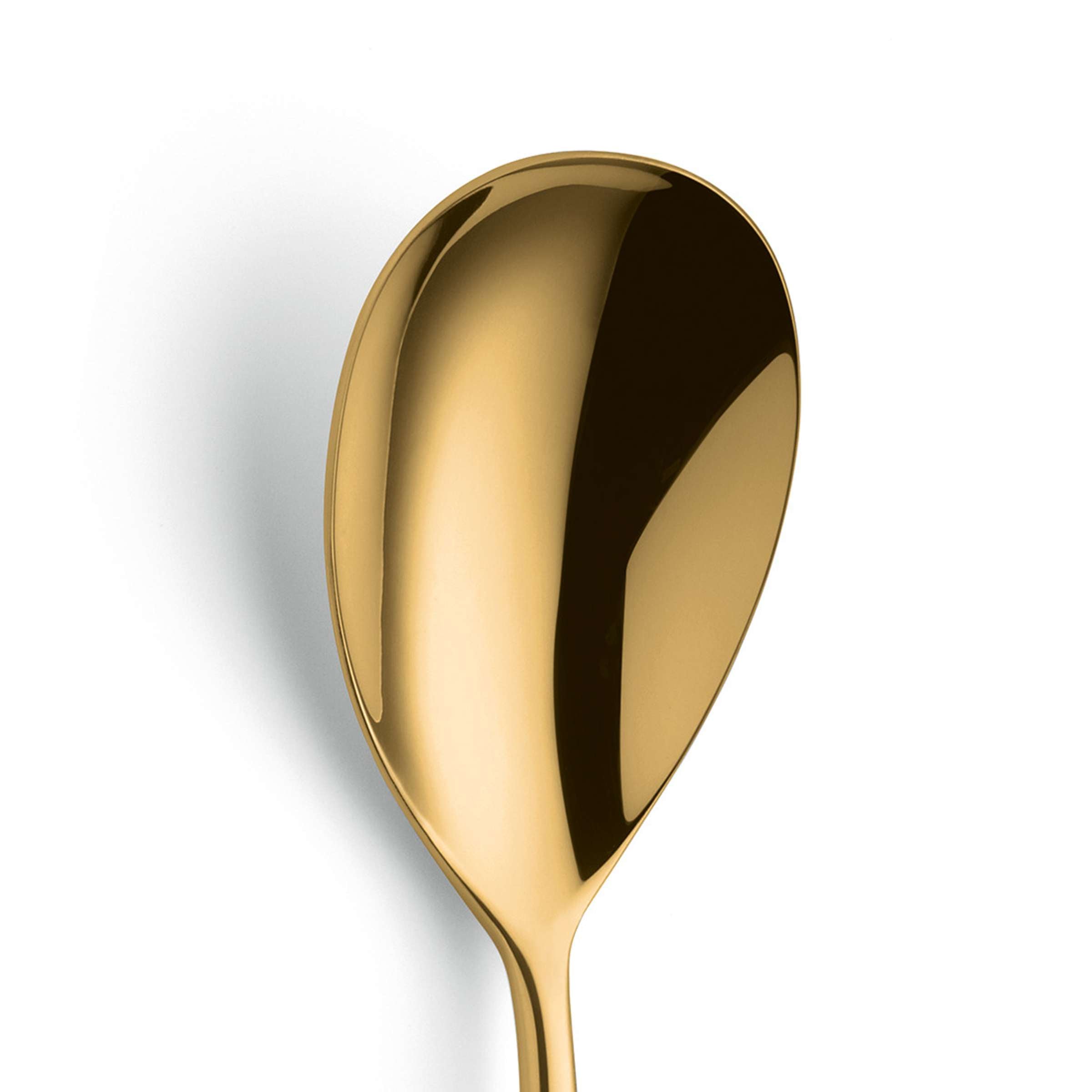 VIVENDI Salatlöffel aus PVD-Gold von Paul Wirths, elegantes Besteckstück mit goldener Oberfläche, perfekt für den Salat.