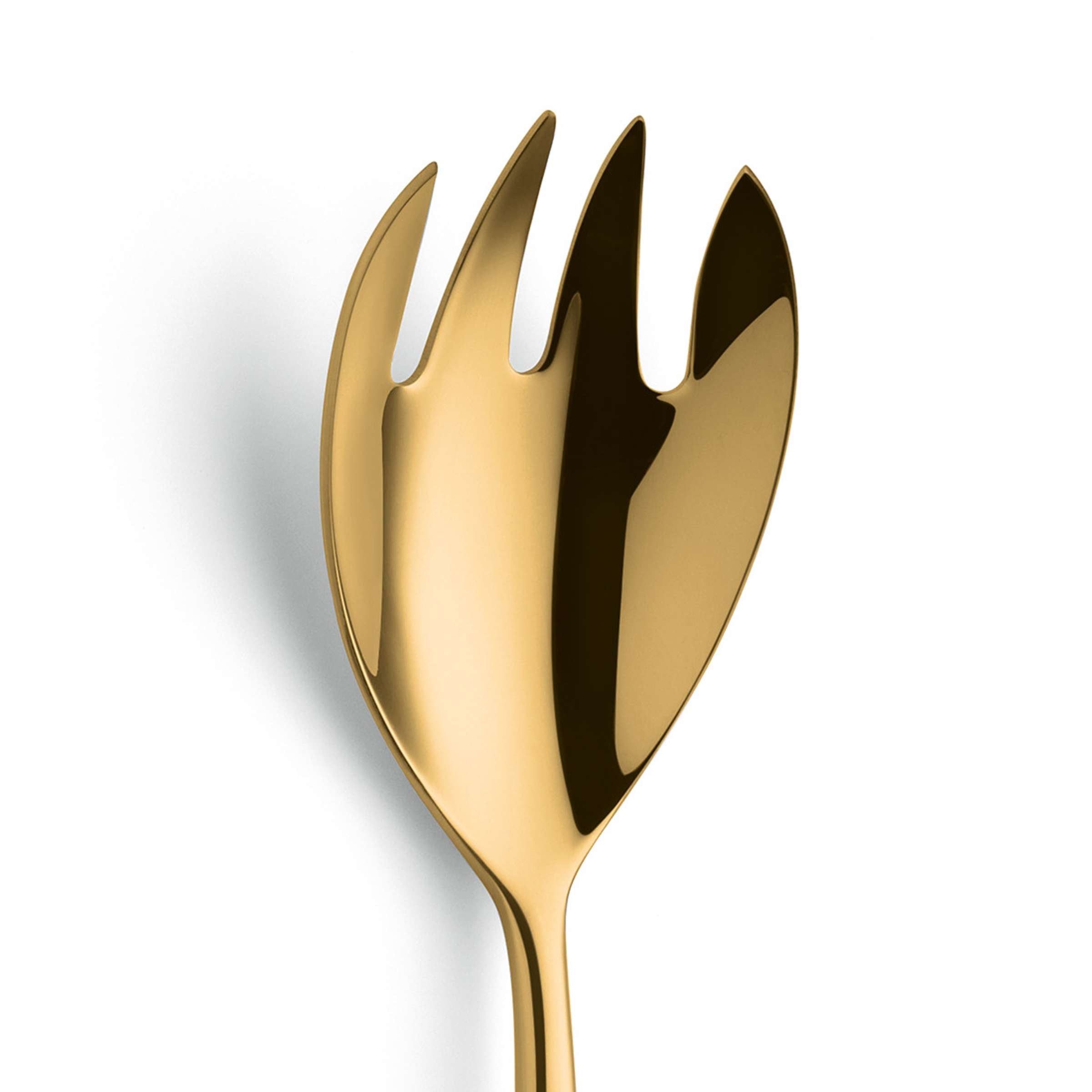 VIVENDI Salatgabel von Paul Wirths aus PVD gold, elegantes Besteckstück mit glänzendem Finish und modernen Design.