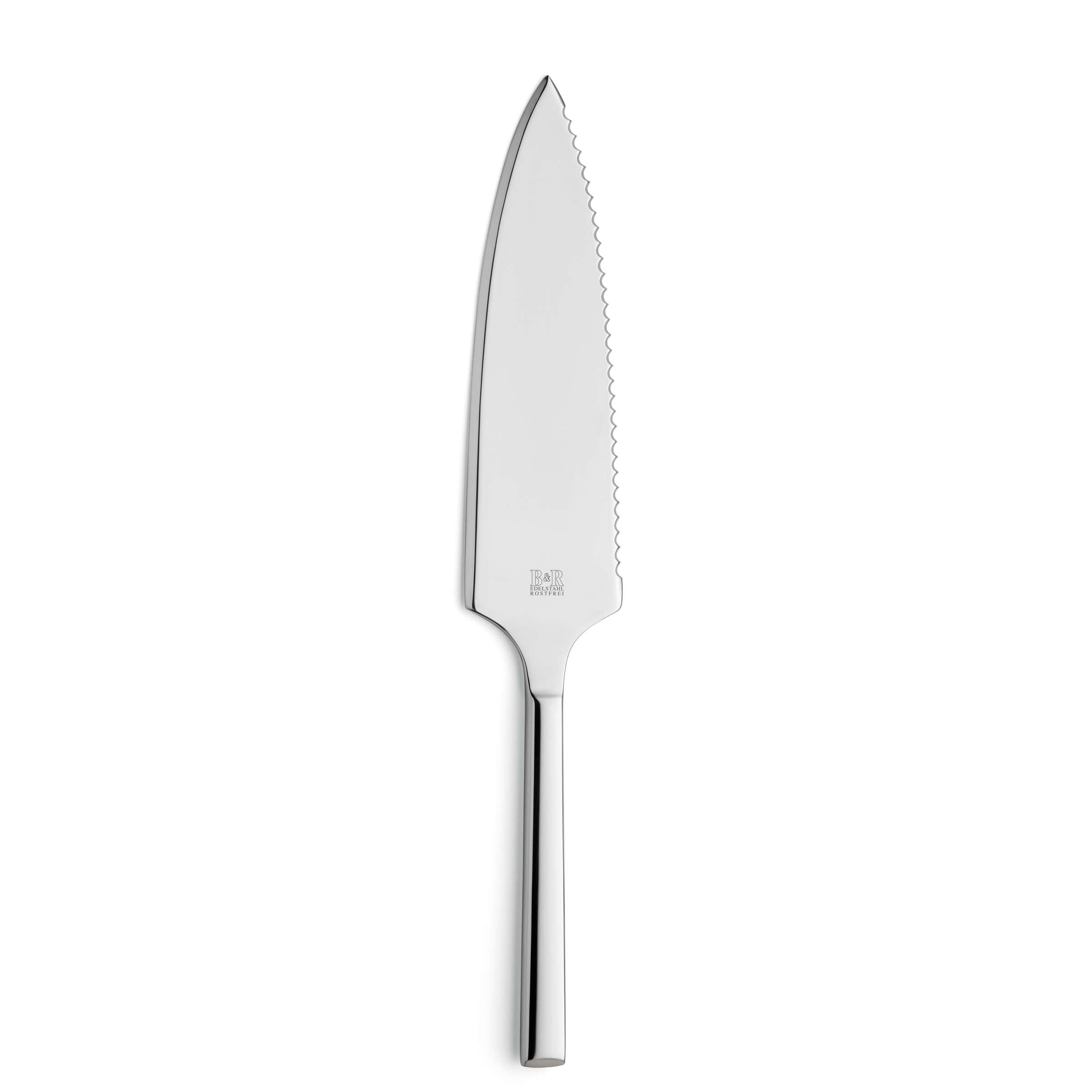 Beckmann & Rommerskirchen VISTA Tortenset, 2-teilig, Besteckset mit Löffel und Gabel, elegant und hochwertig gefertigt
