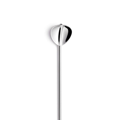 Beckmann & Rommerskirchen VISTA Trinkhalmlöffel Set, 6-teilig, Edelstahl, elegante Besteck für Getränke