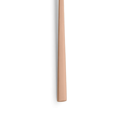 VISTA Longdrink-/Latte macchiato lepels set 6-delig PVD koper mat
