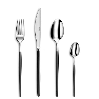 SOPRANO Besteckset 16-teilig PVD schwarz