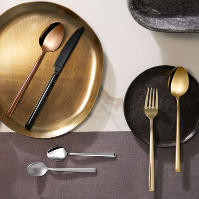 METROPOLE Besteckset 24-teilig PVD gold