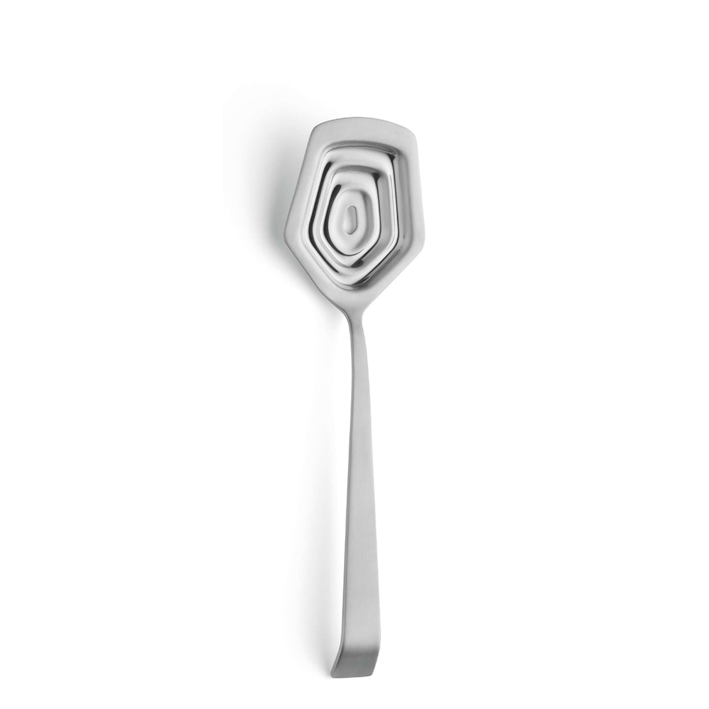Amefa Buffet Selection Obst- und Salatlöffel, mattierte Einzellöffel aus Edelstahl, ideal für Salate und Obst.