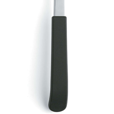 Schwarze, matte Bratengabel aus der Amefa BUFFET THERMO Serie, Einzelelement, detaillierte Ansicht